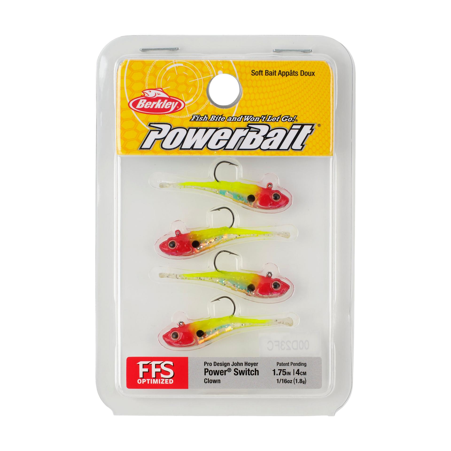 Berkley PowerBaitPowerSwitch Clown 1.75in PKG | Berkley Fishing