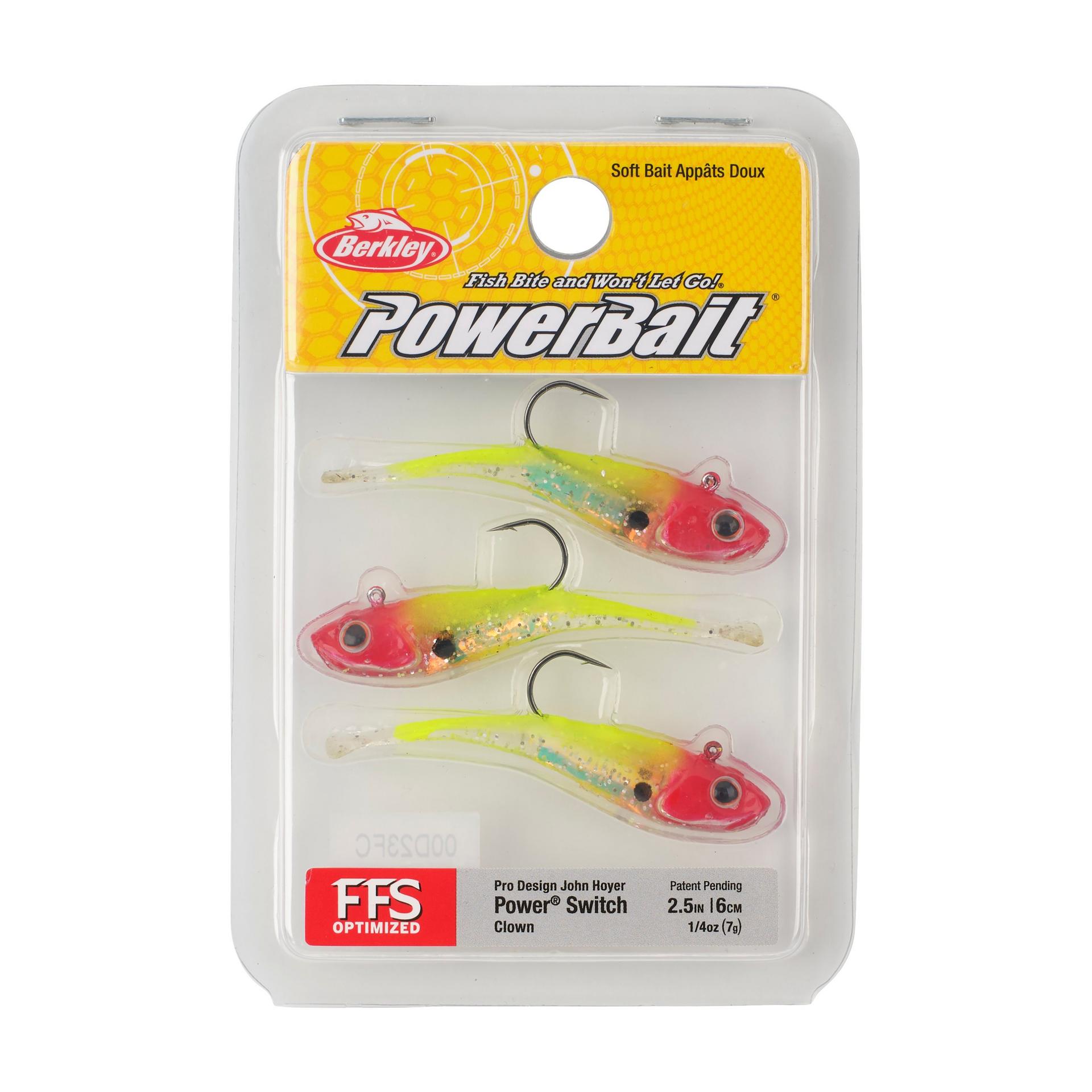 Berkley PowerBaitPowerSwitch Clown 2.5in PKG | Berkley Fishing