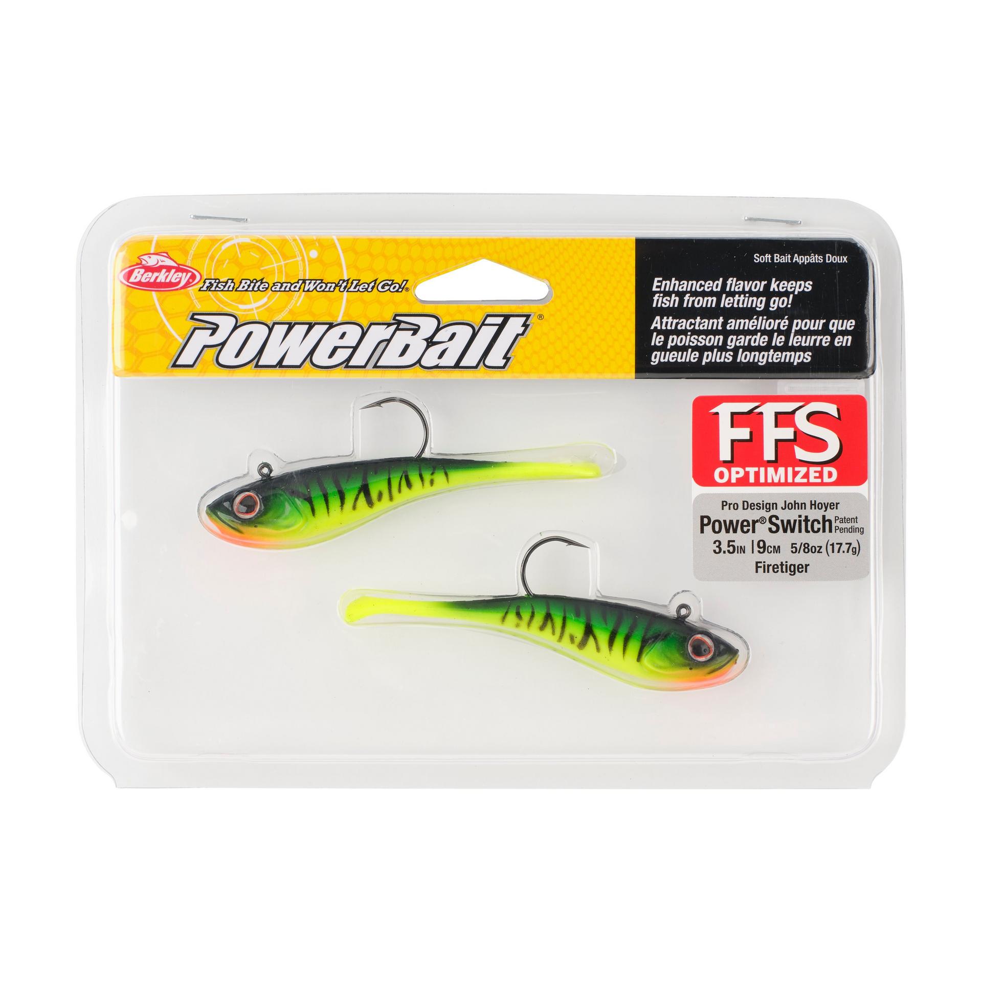 Berkley PowerBaitPowerSwitch Firetiger 3.5in PKG | Berkley Fishing