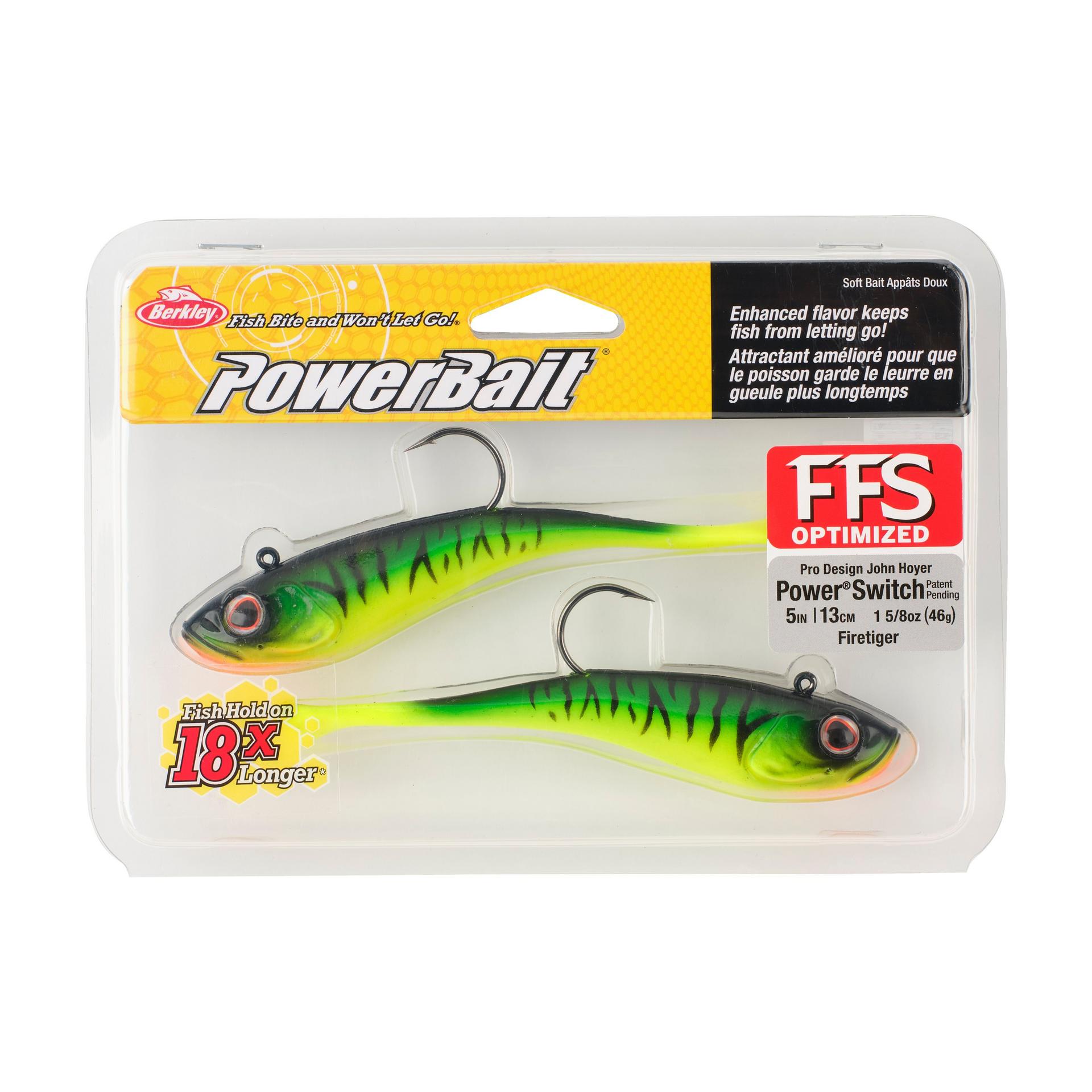 Berkley PowerBaitPowerSwitch Firetiger 5in PKG | Berkley Fishing