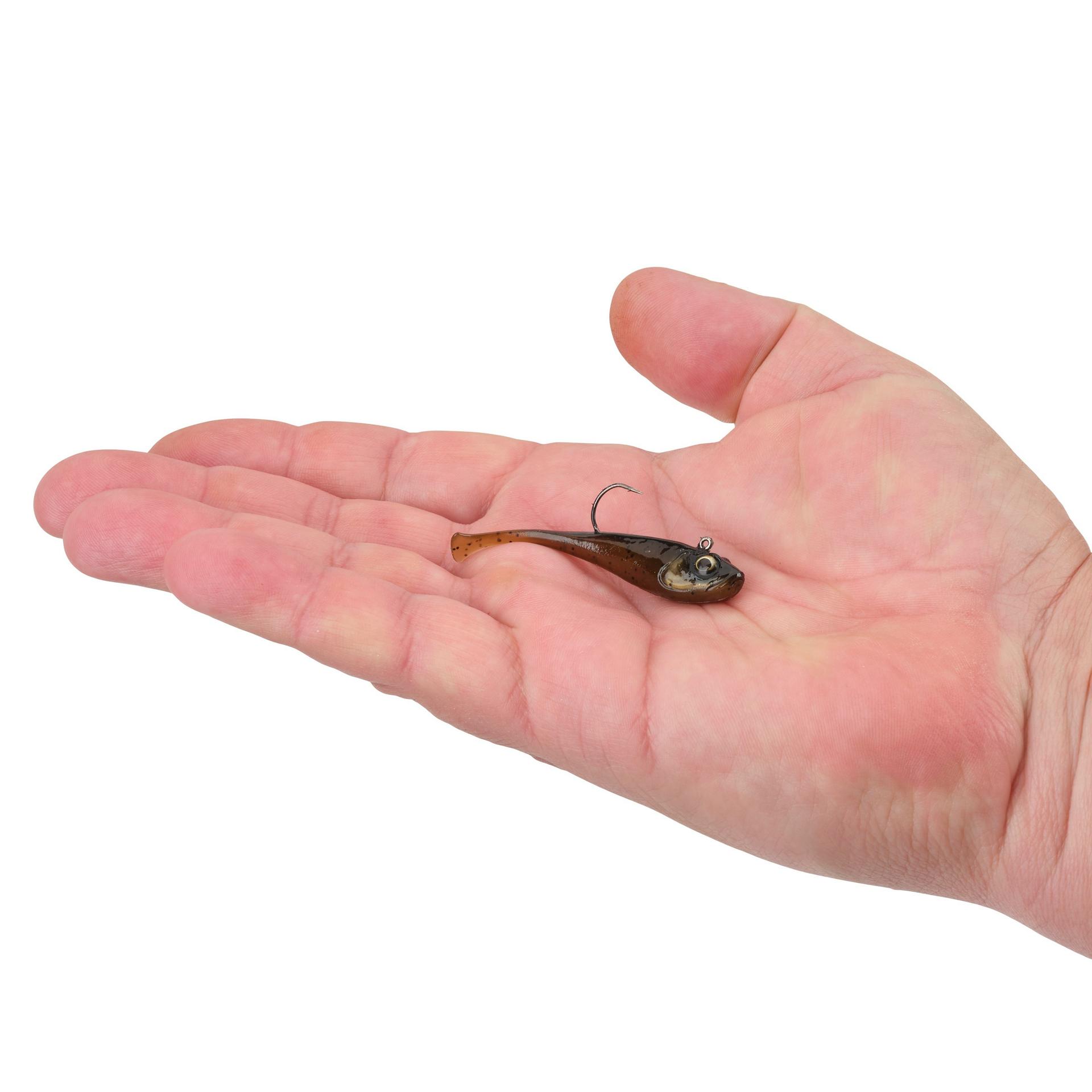 Berkley PowerBaitPowerSwitch GreenPumpkin 2.5in HAND | Berkley Fishing