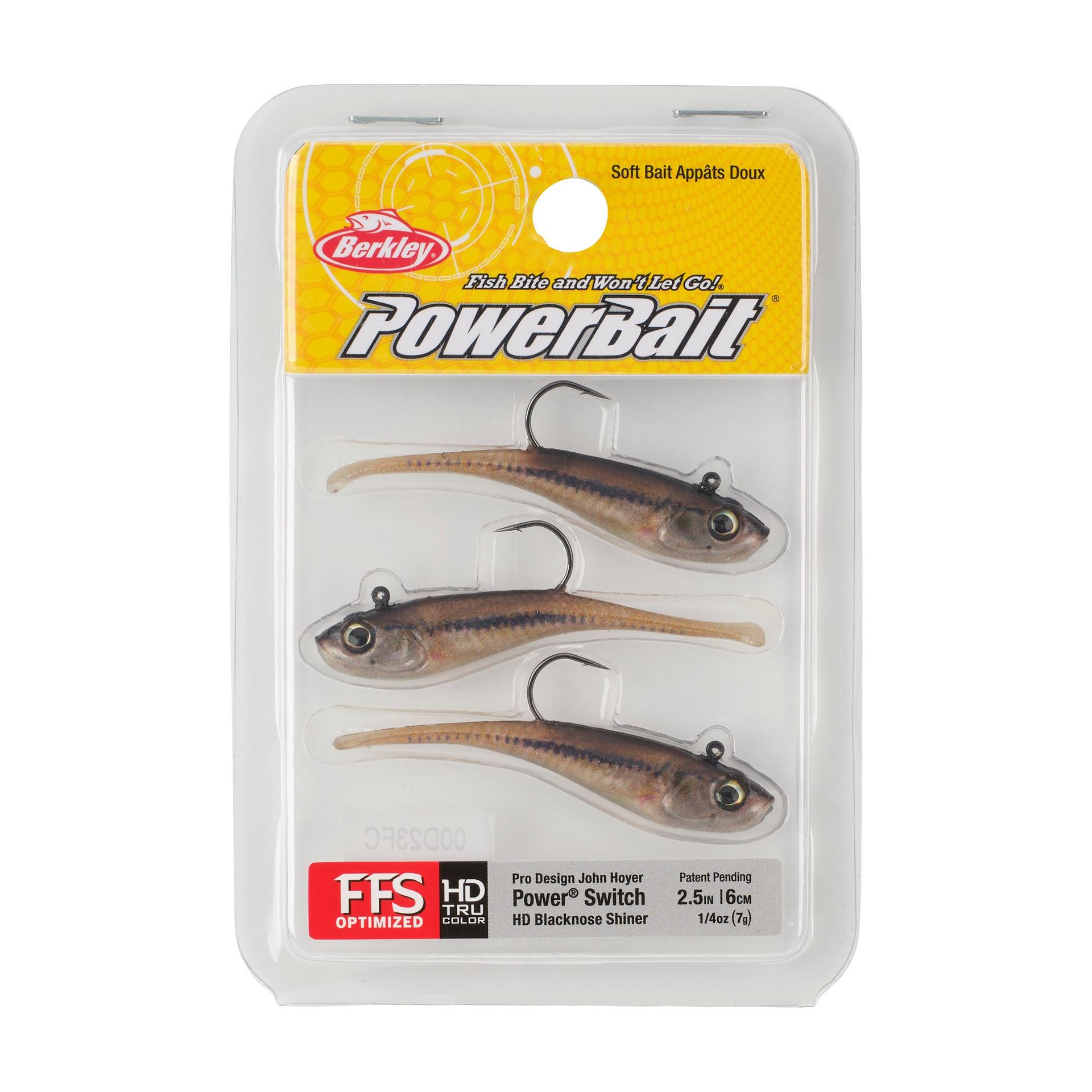 Berkley PowerBaitPowerSwitch HDBlacknoseShiner 2.5in PKG | Berkley Fishing