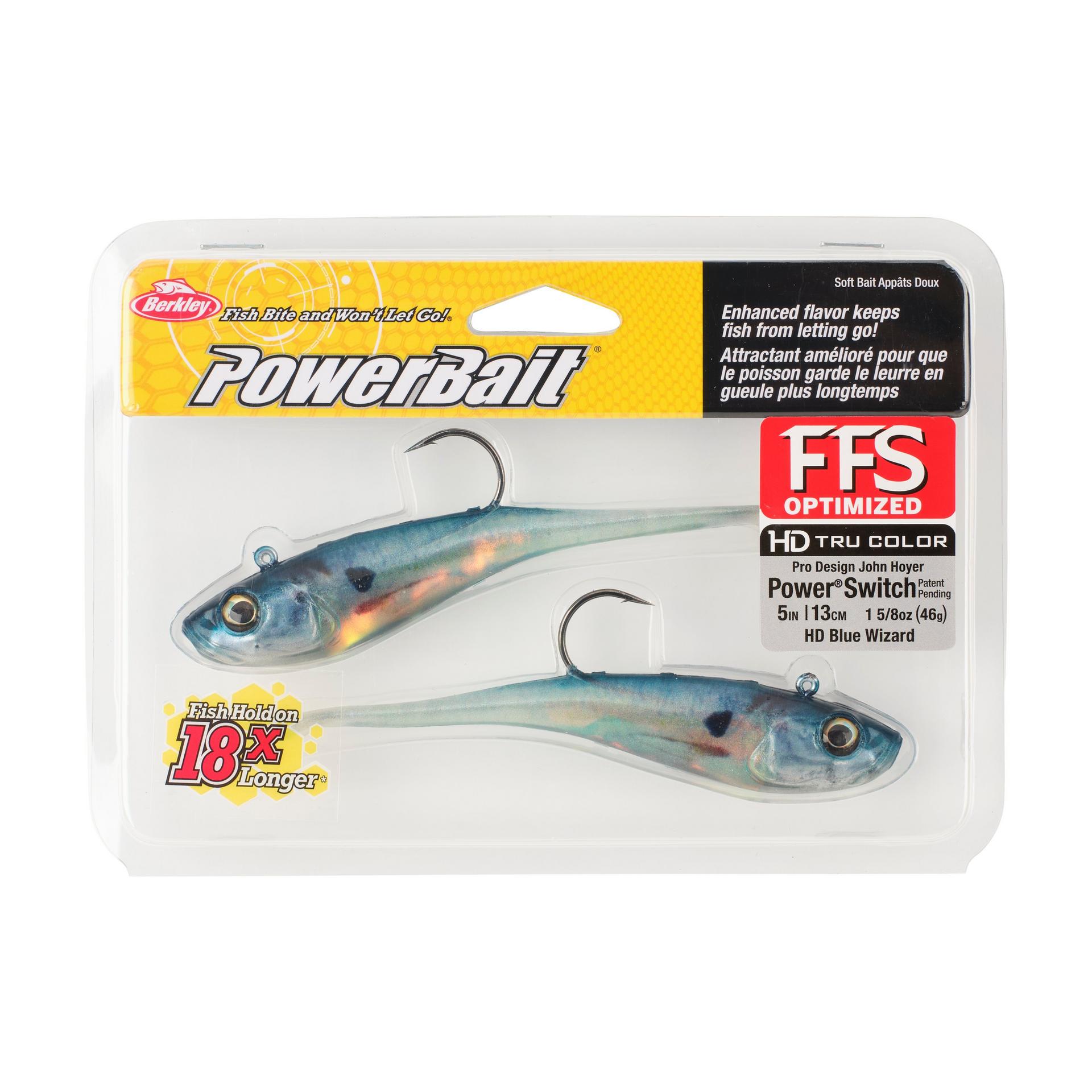 Berkley PowerBaitPowerSwitch HDBlueWizard 5in PKG | Berkley Fishing