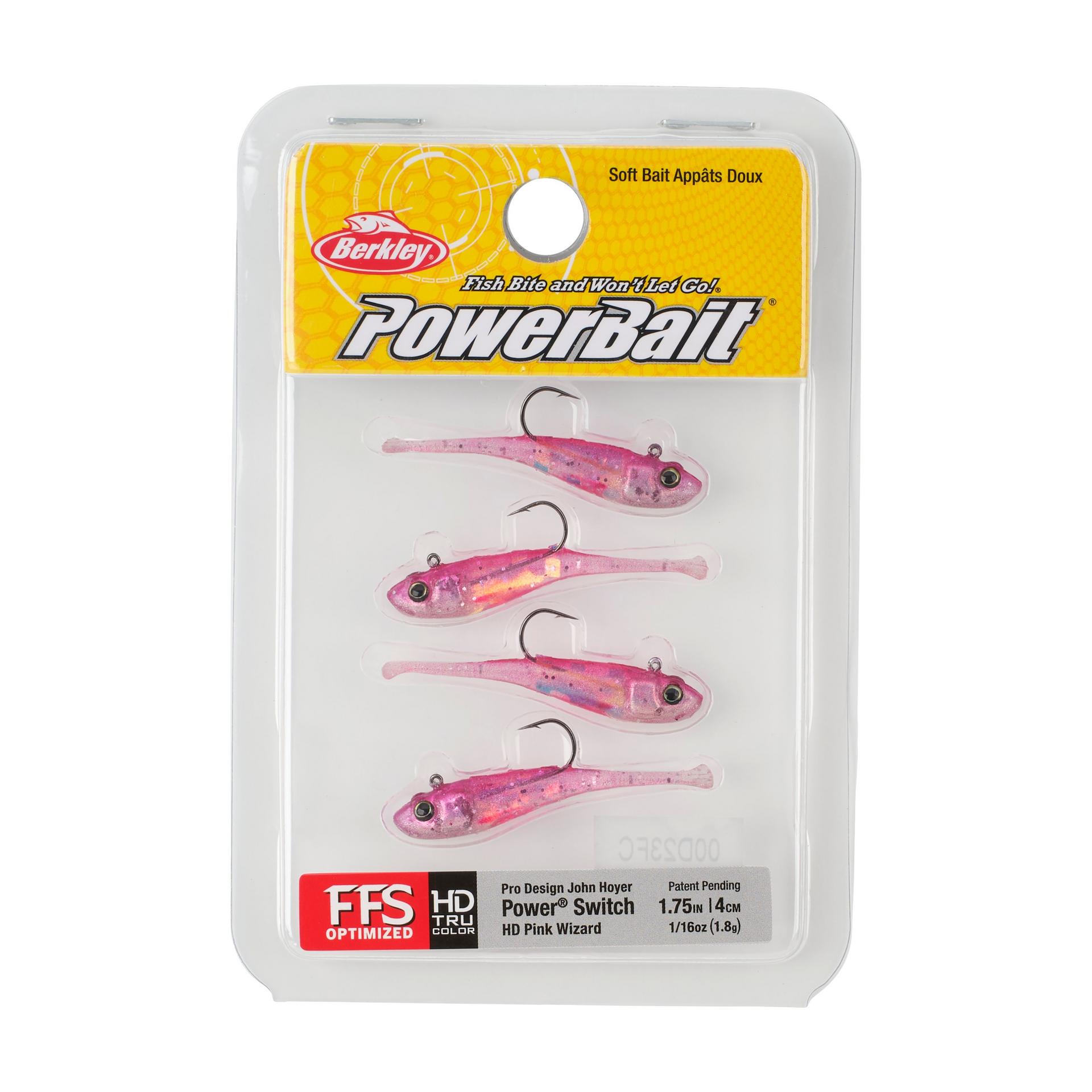 Berkley PowerBaitPowerSwitch HDPinkWizard 1.75in PKG | Berkley Fishing