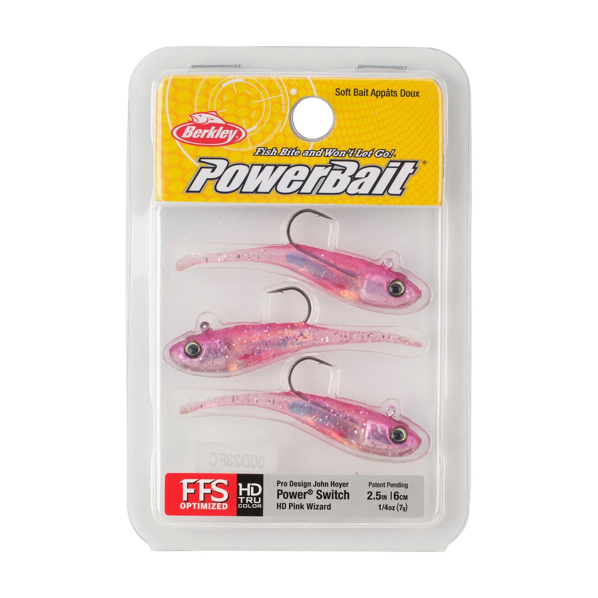 Berkley PowerBaitPowerSwitch HDPinkWizard 2.5in PKG | Berkley Fishing