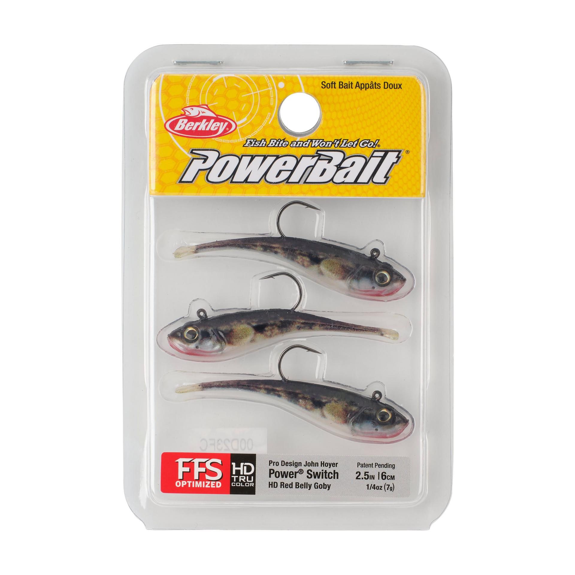 Berkley PowerBaitPowerSwitch HDRedBellyGoby 2.5in PKG | Berkley Fishing