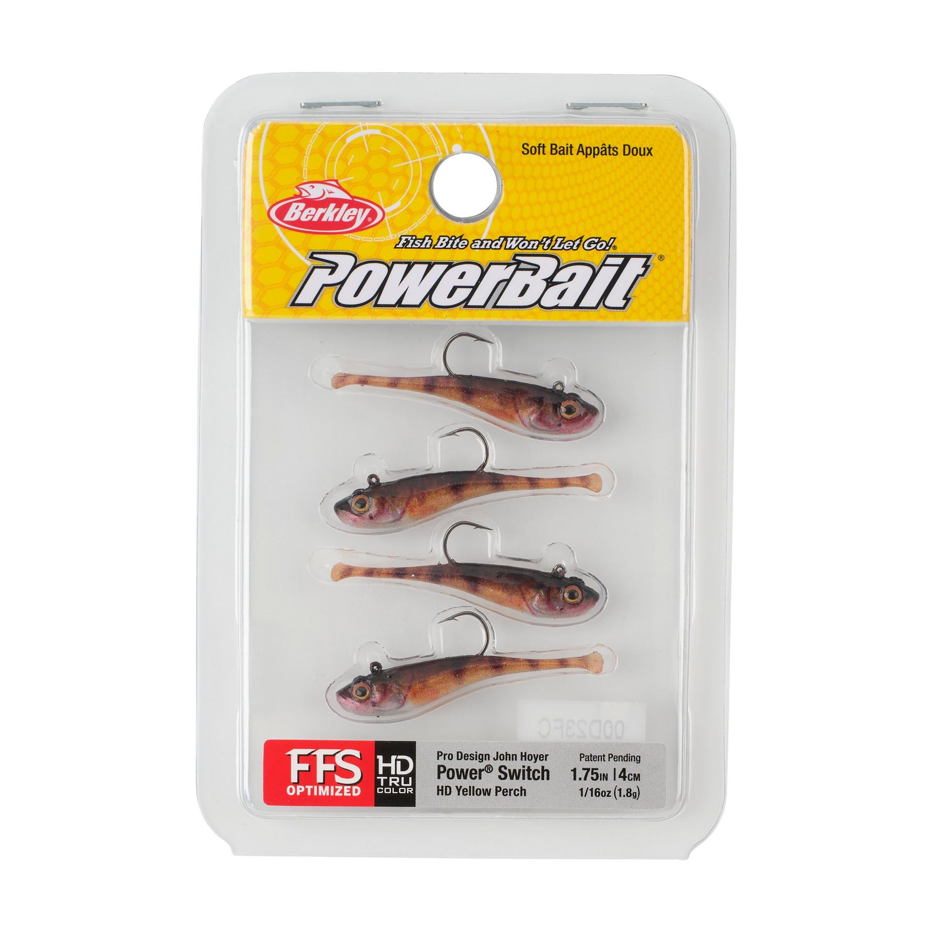 Berkley PowerBaitPowerSwitch HDYellowPerch 1.75in PKG | Berkley Fishing