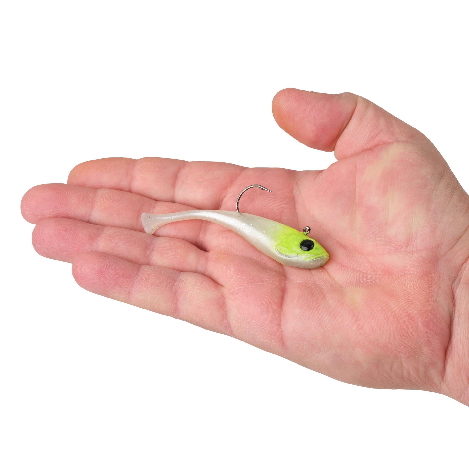 Berkley PowerBaitPowerSwitch LemonHeadGlow 3.5in HAND | Berkley Fishing