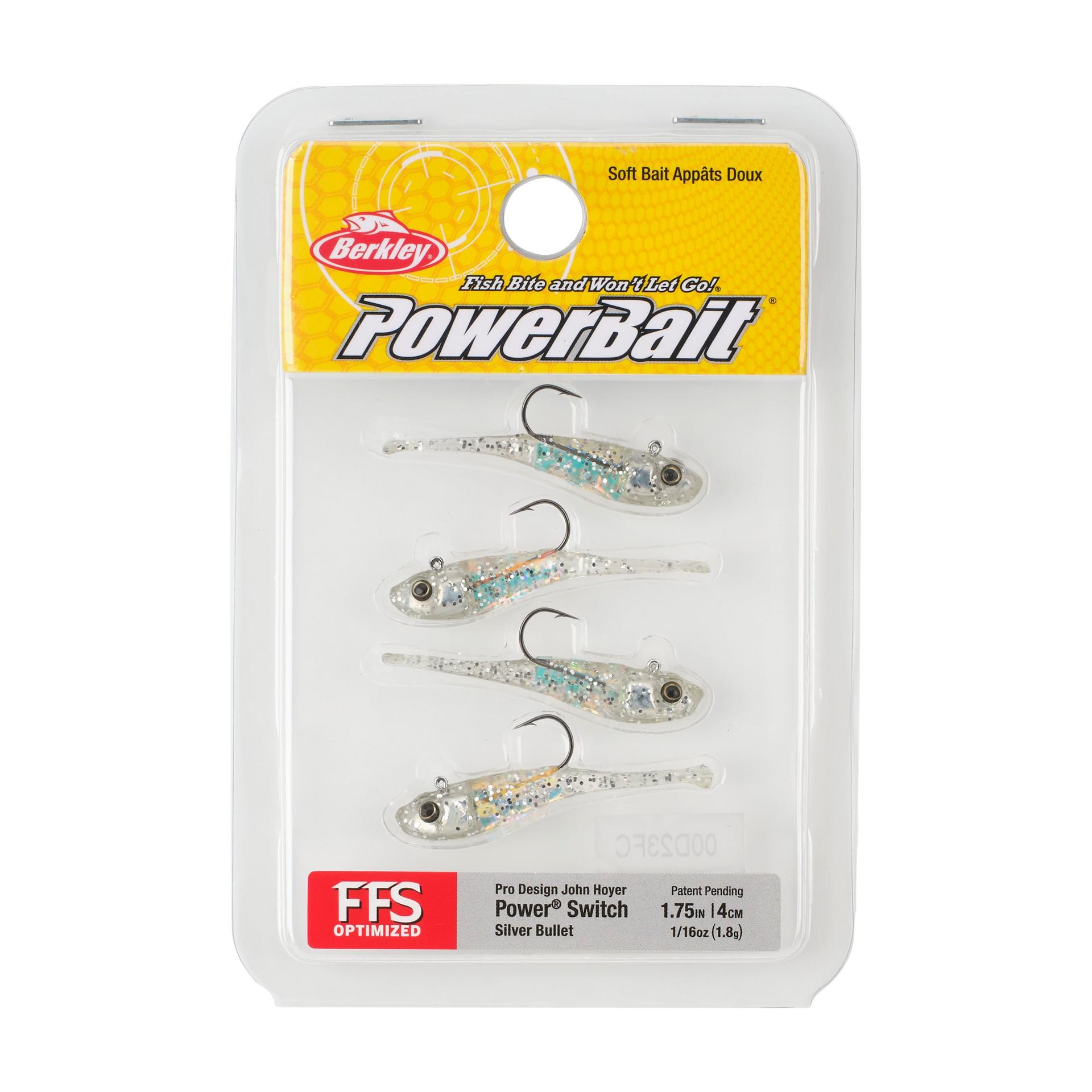 Berkley PowerBaitPowerSwitch SilverBullet 1.75in PKG | Berkley Fishing