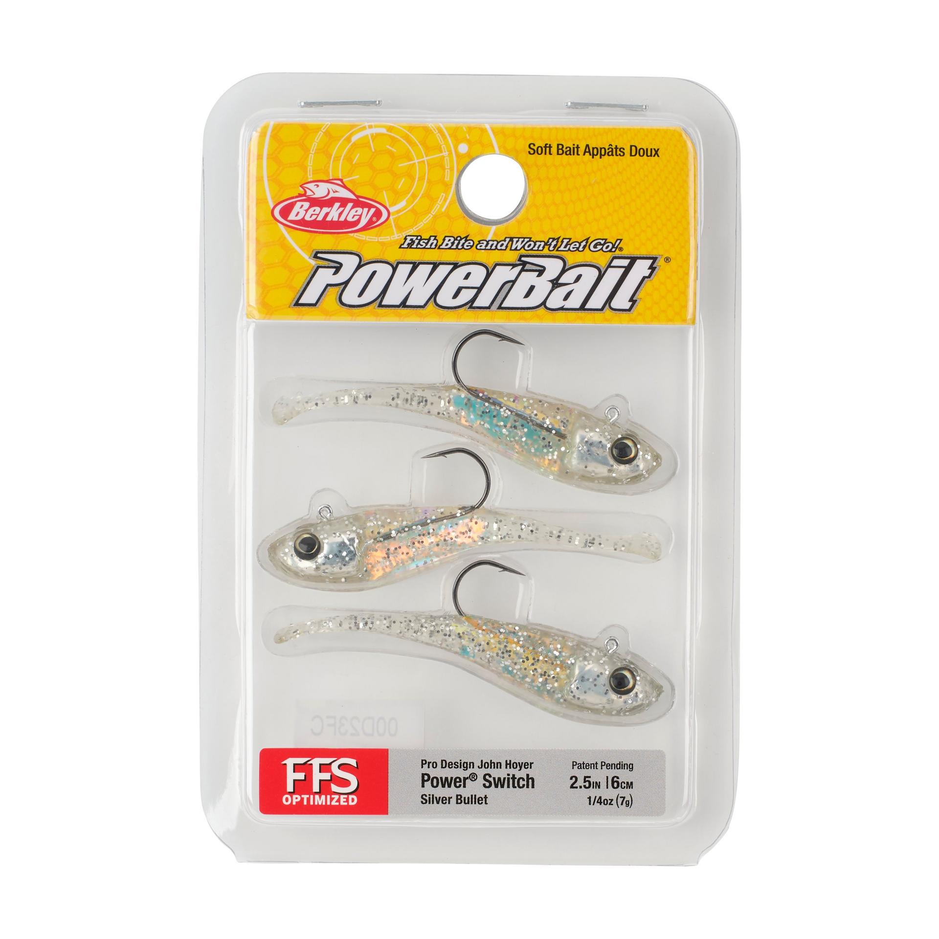 Berkley PowerBaitPowerSwitch SilverBullet 2.5in PKG | Berkley Fishing