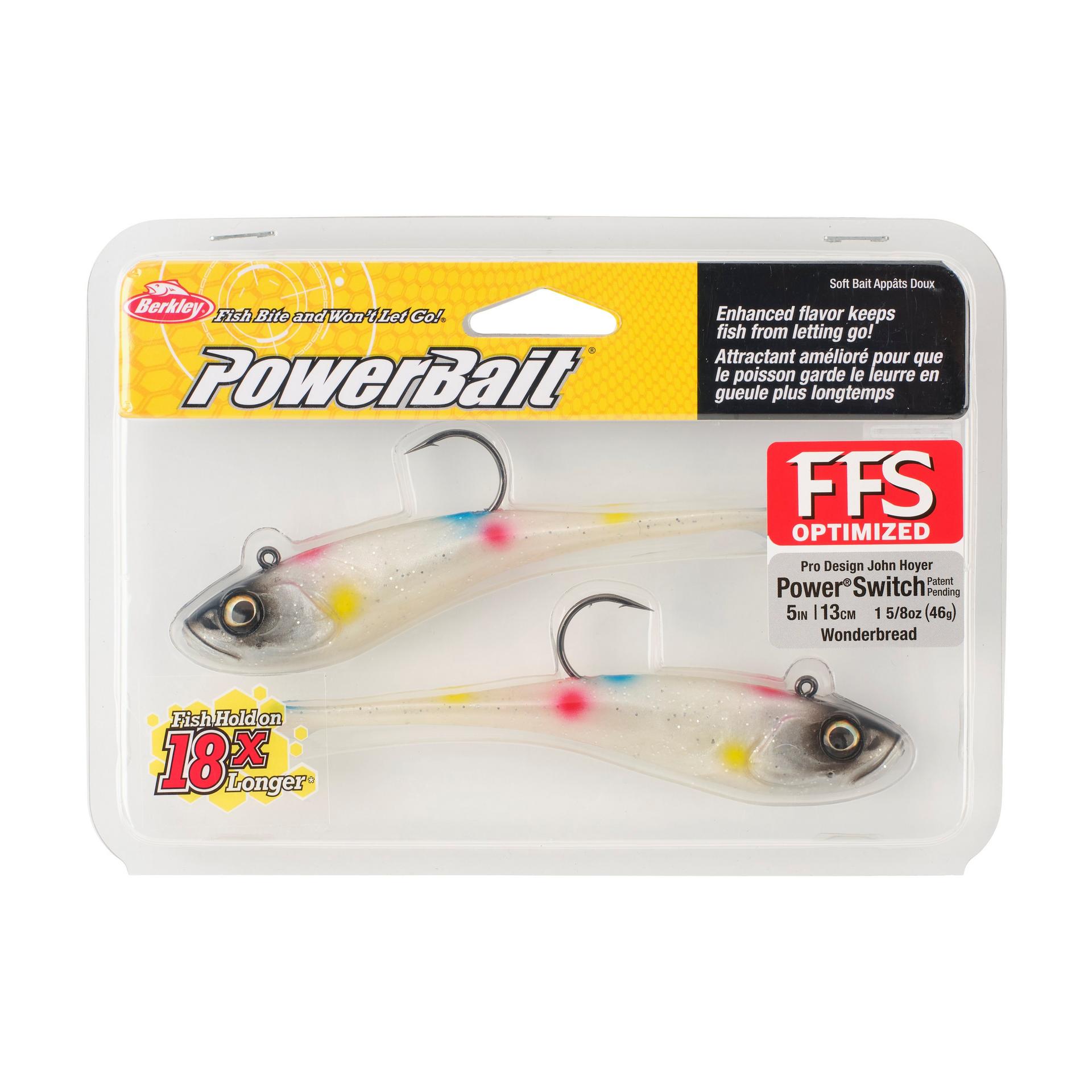 Berkley PowerBaitPowerSwitch Wonderbread 5in PKG | Berkley Fishing