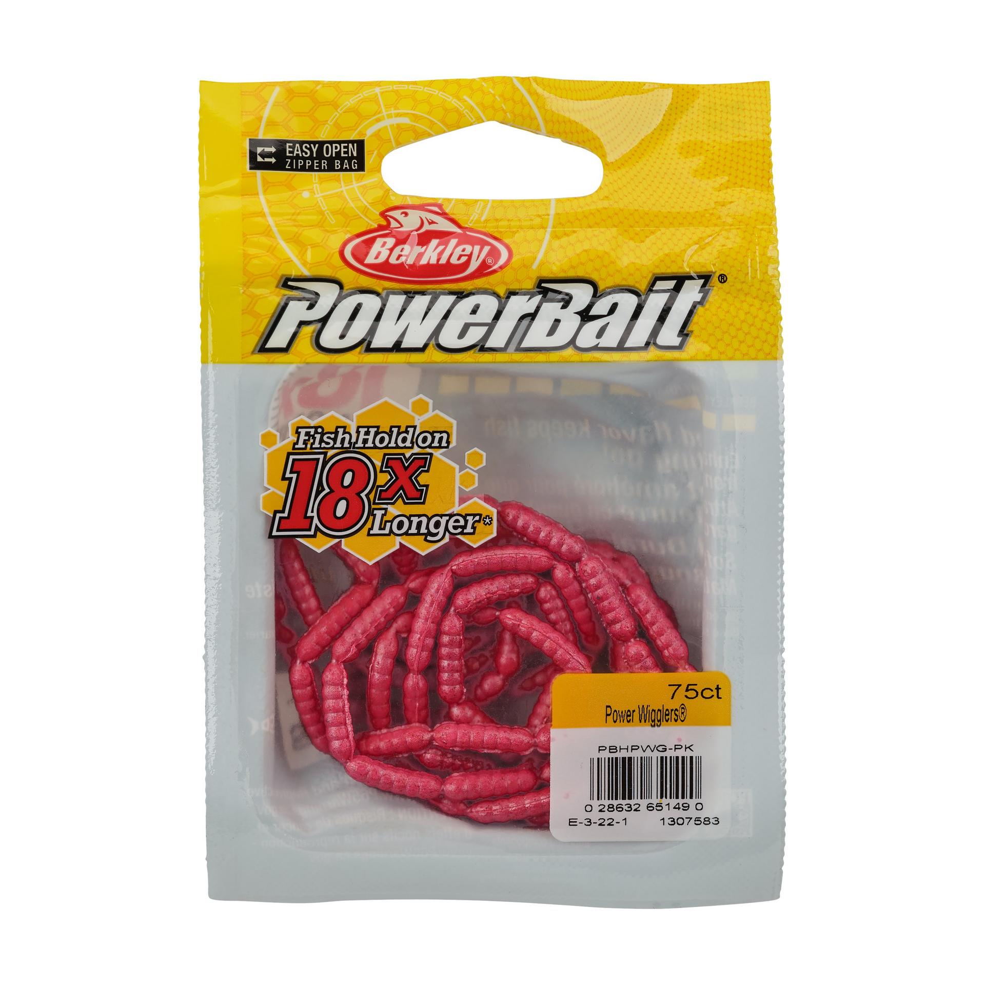 Berkley PowerBaitPowerWigglers RedWiggler PKG | Berkley Fishing