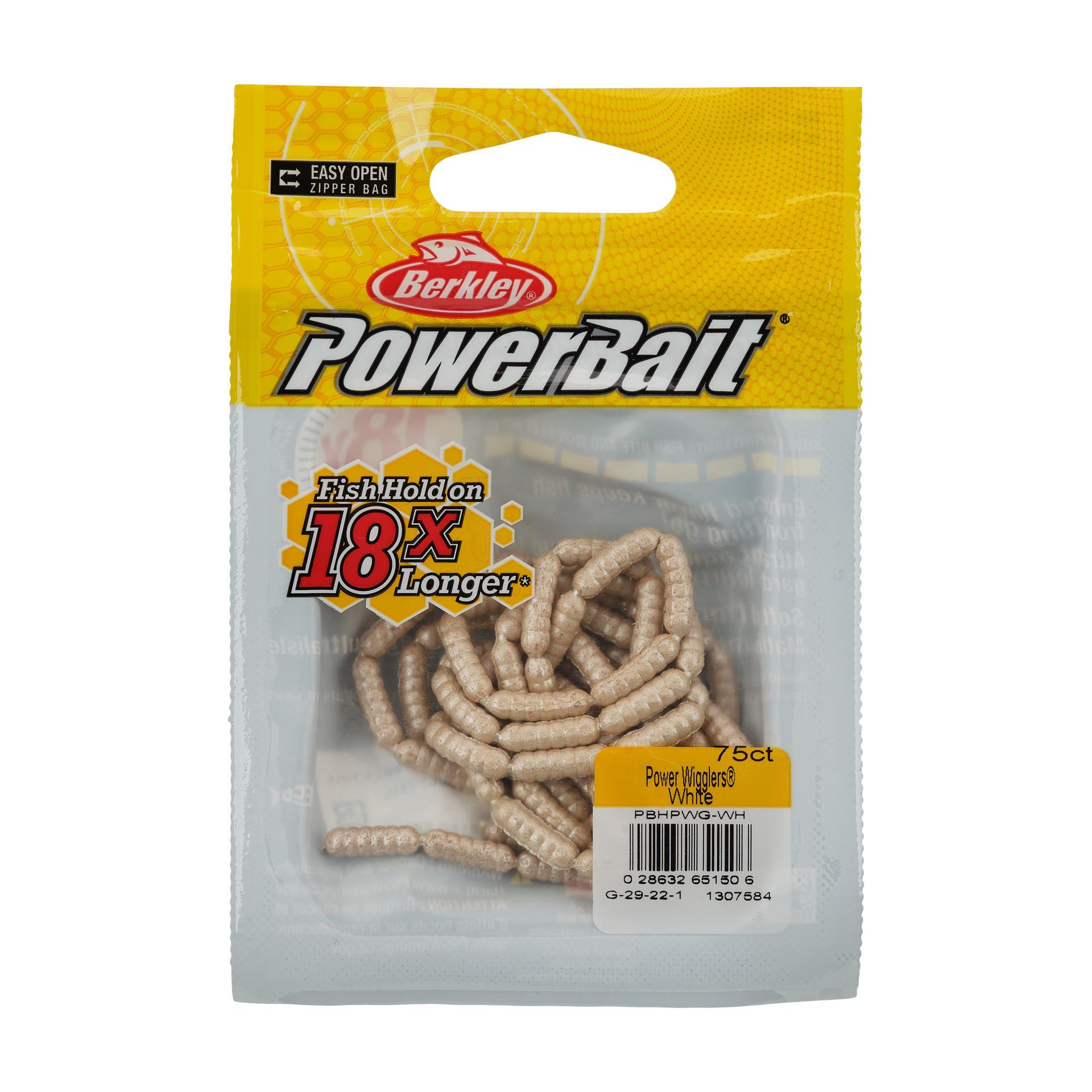 Berkley PowerBaitPowerWigglers White PKG | Berkley Fishing