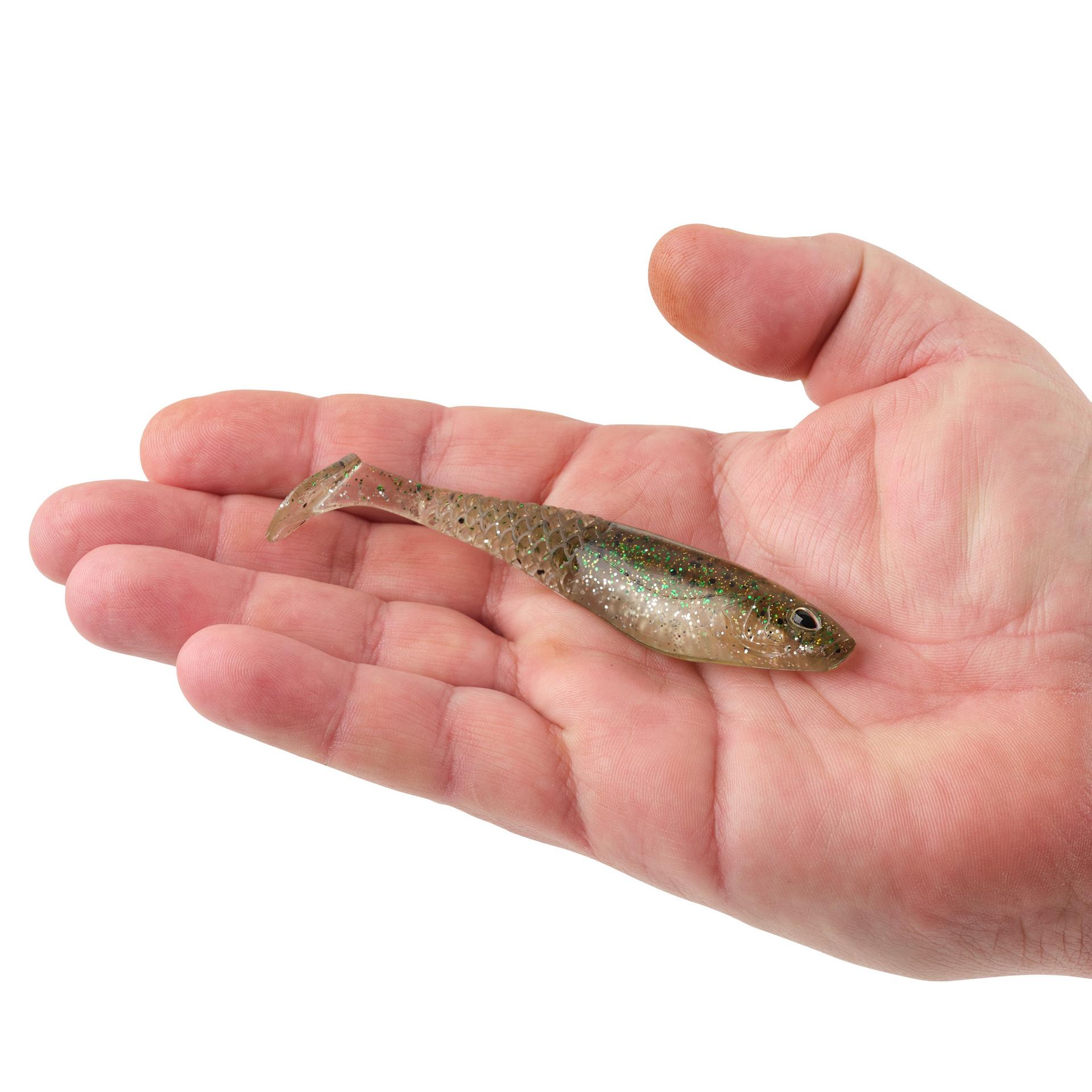 Berkley PowerBaitSaltwaterCullShad SilverFlash 4in HAND | Berkley Fishing
