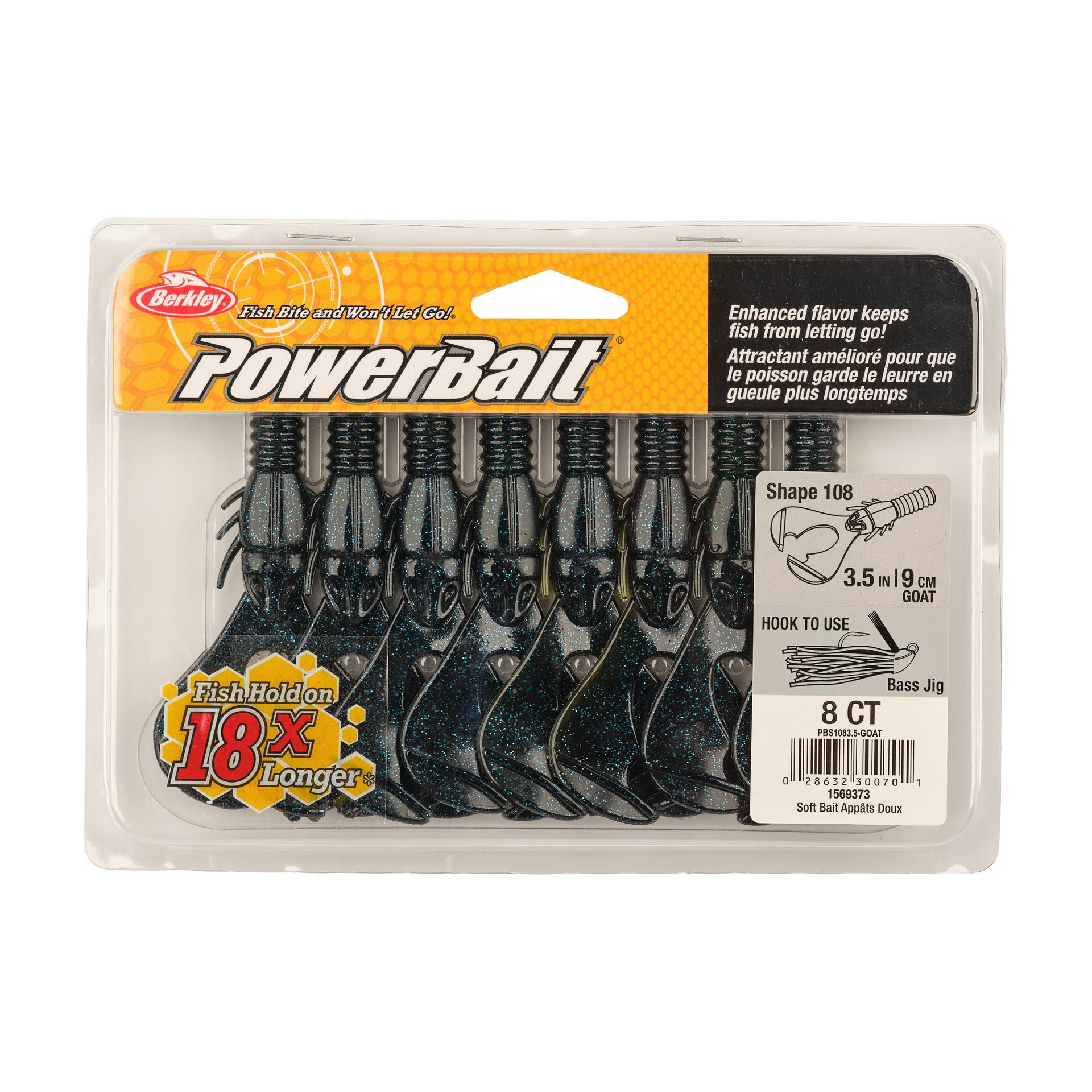 Berkley PowerBaitShape108 3.5in Goat PKG | Berkley Fishing