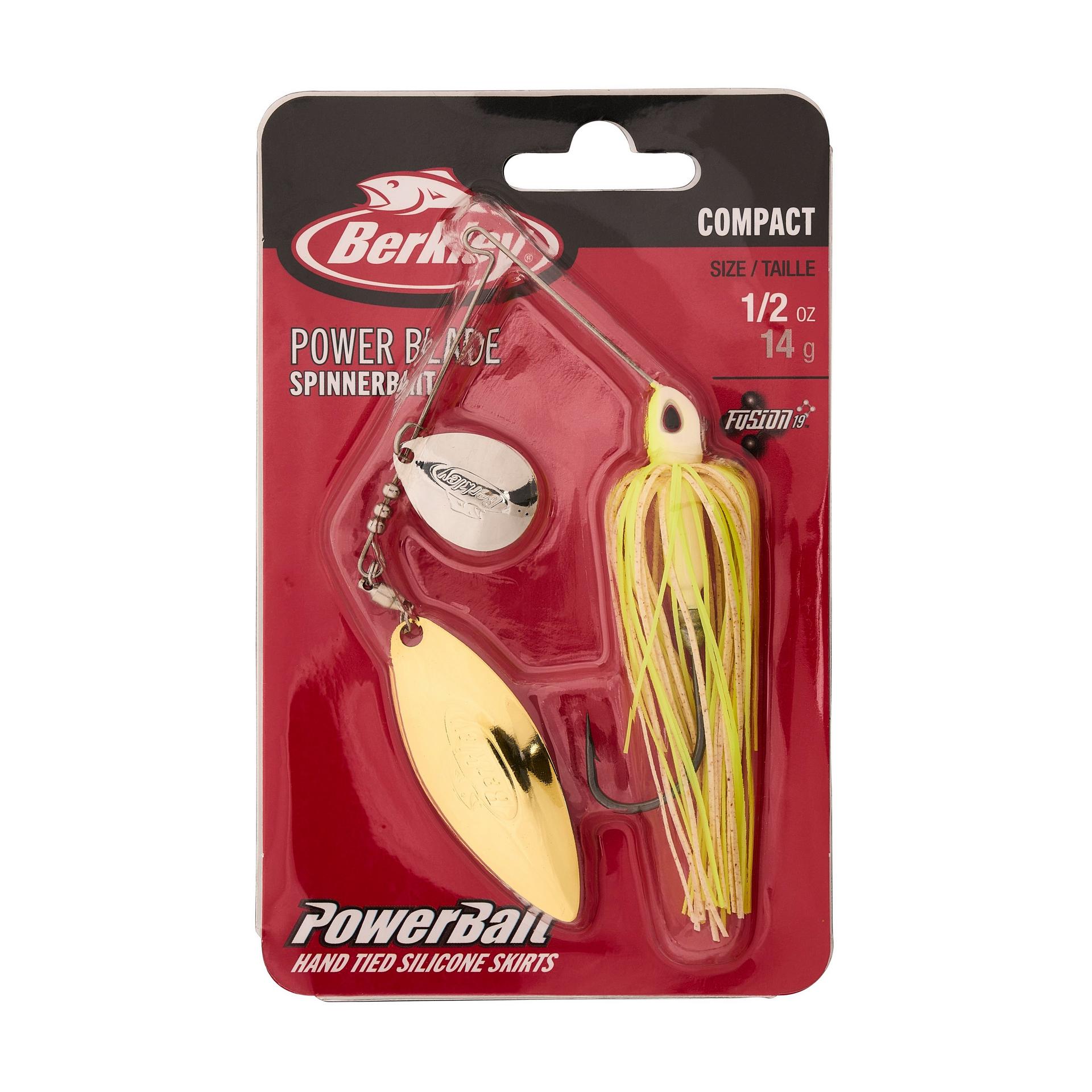 Berkley PowerBladeCompact 12CWSG WhiteChartreuse PKG | Berkley Fishing