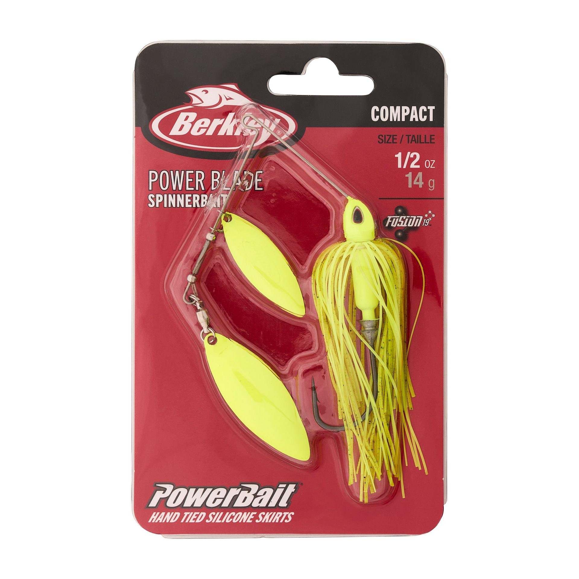 Berkley PowerBladeCompact 12WWCC Chartreuse PKG | Berkley Fishing