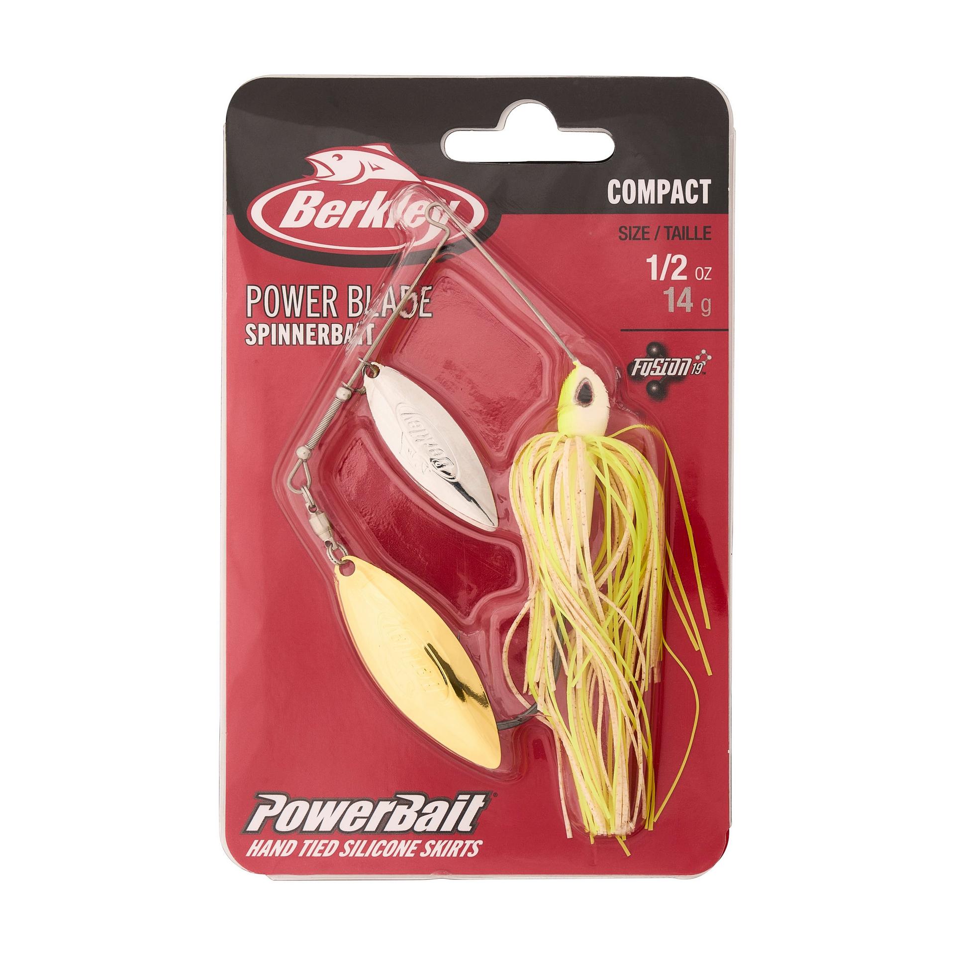 Berkley PowerBladeCompact 12WWSG WhiteChartreuse PKG | Berkley Fishing