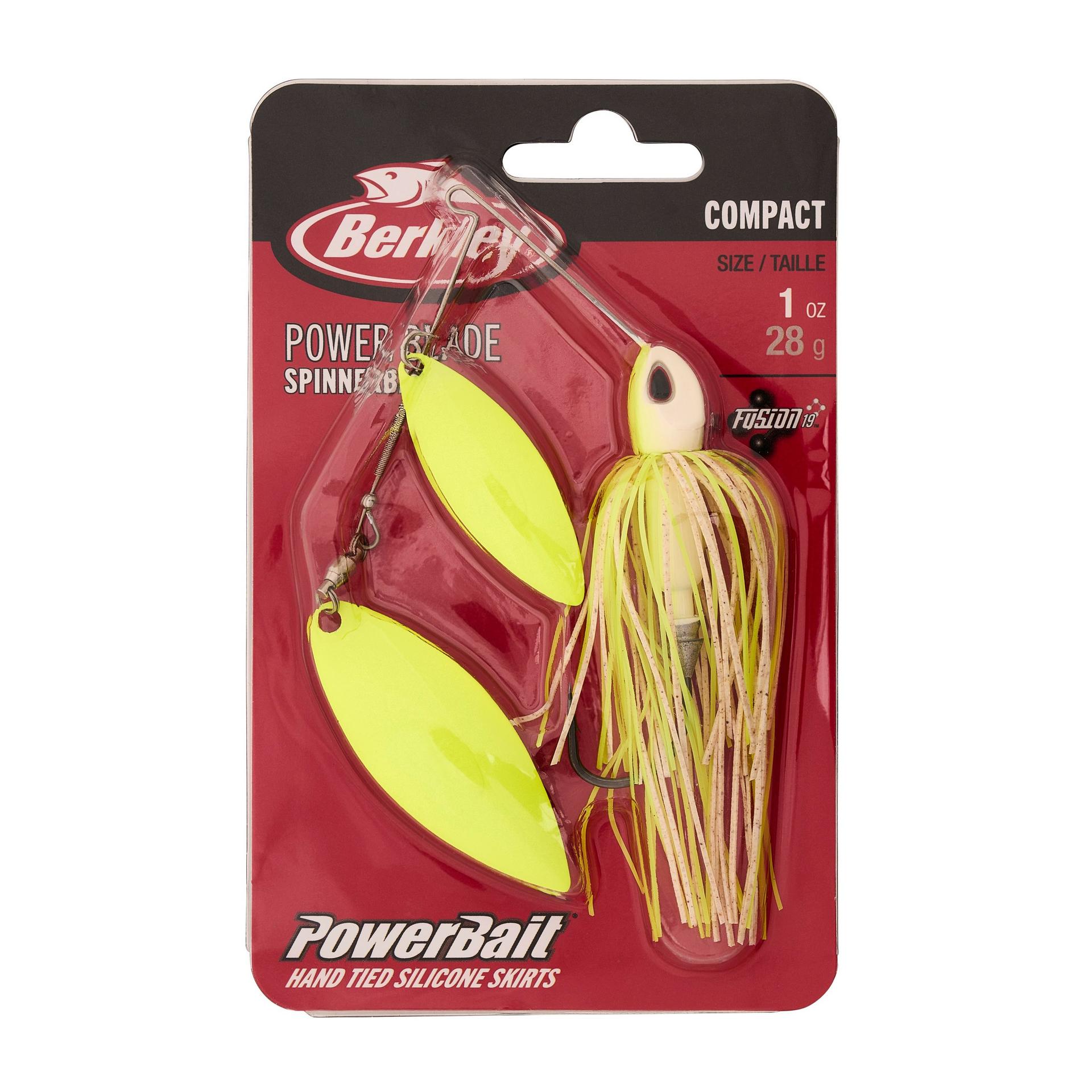 Berkley PowerBladeCompact 1WWCC WhiteChartreuse PKG | Berkley Fishing