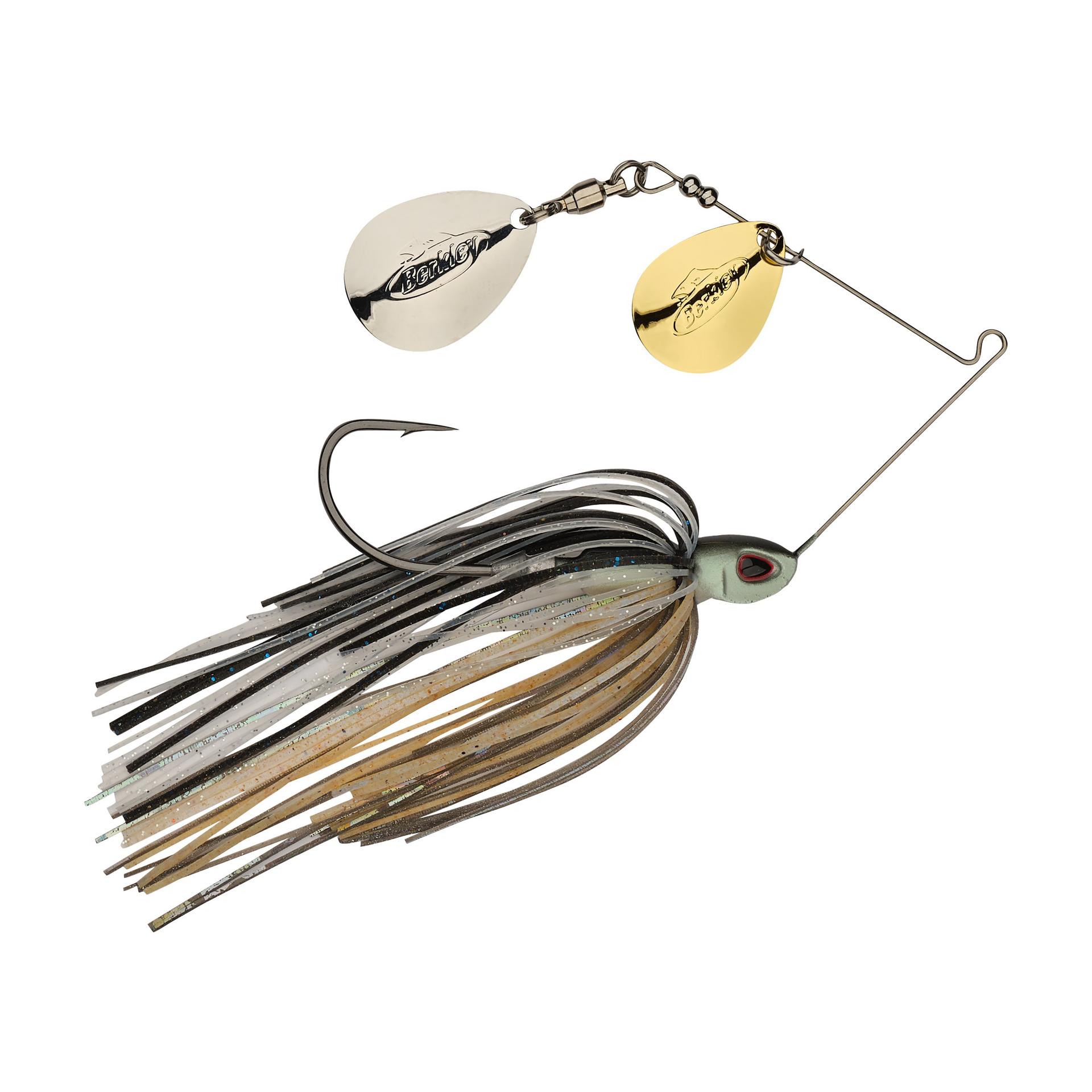 dual blade spinners copper fishing lures Berkley Power Blade Compact 3/8oz