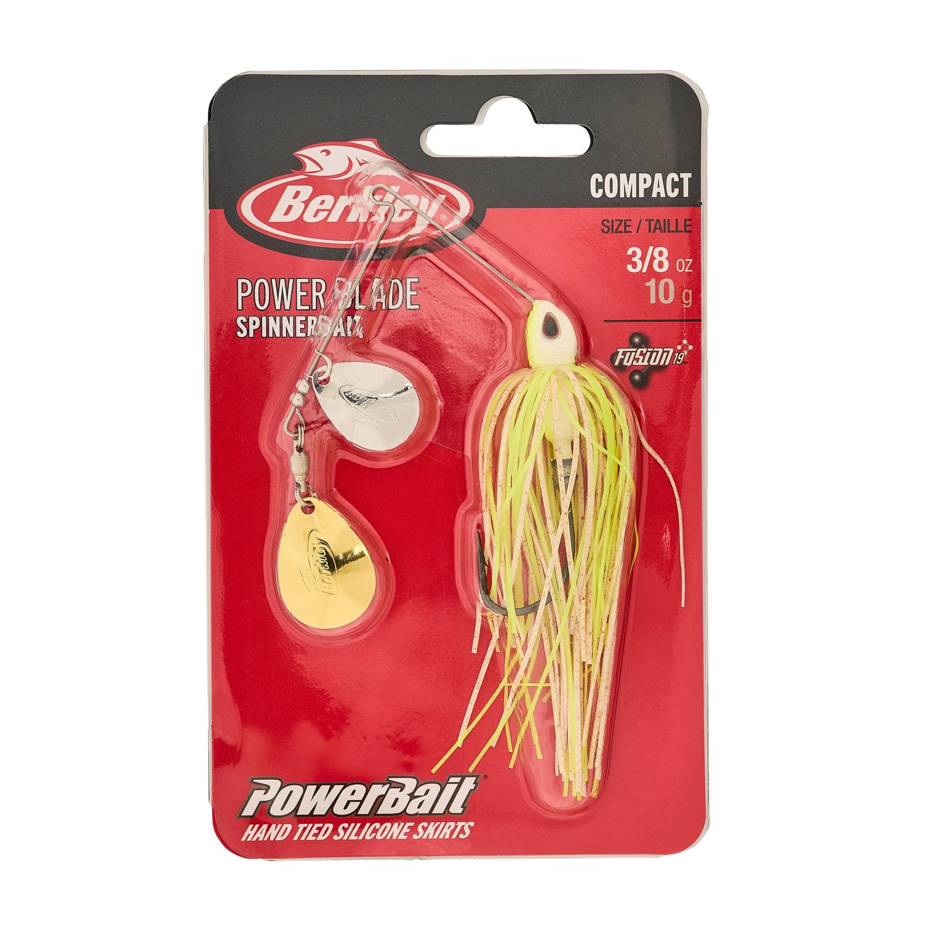 Berkley PowerBladeCompact 38CCSG WhiteChartreuse PKG | Berkley Fishing