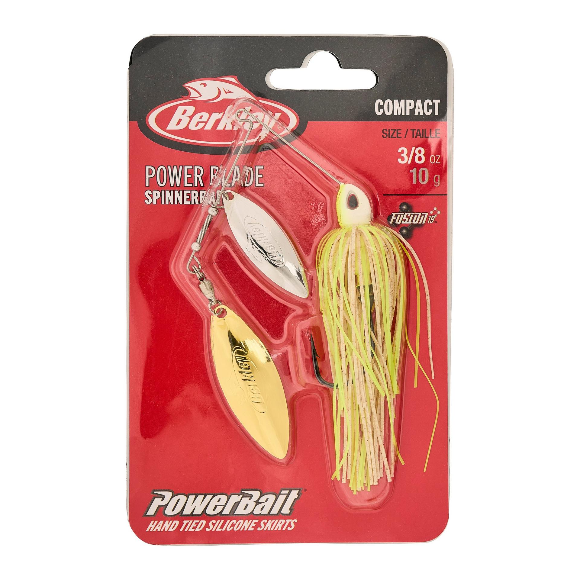 Berkley PowerBladeCompact 38WWSG WhiteChartreuse PKG | Berkley Fishing