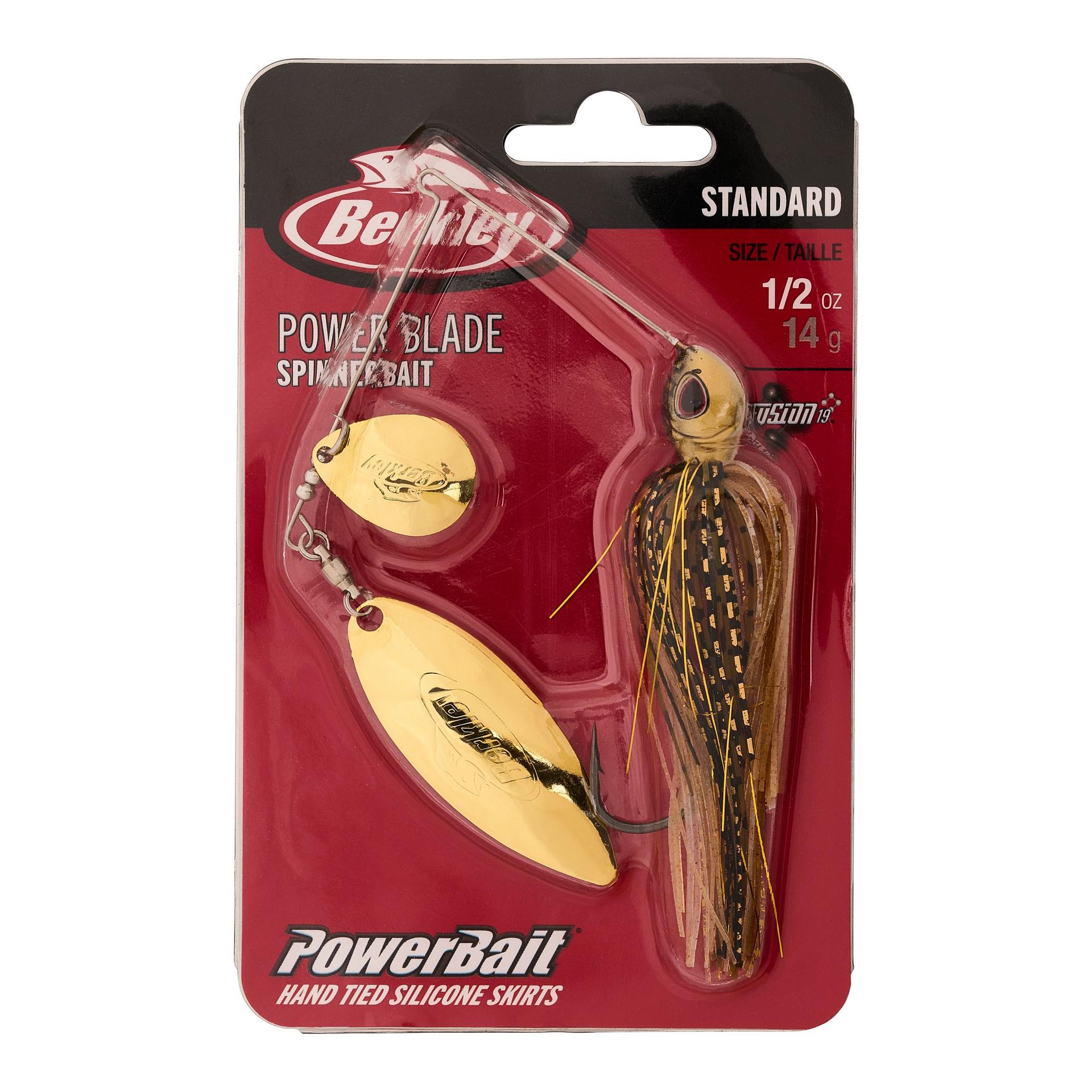 Berkley PowerBladeStandard 12CWLGG GoldenShiner PKG | Berkley Fishing