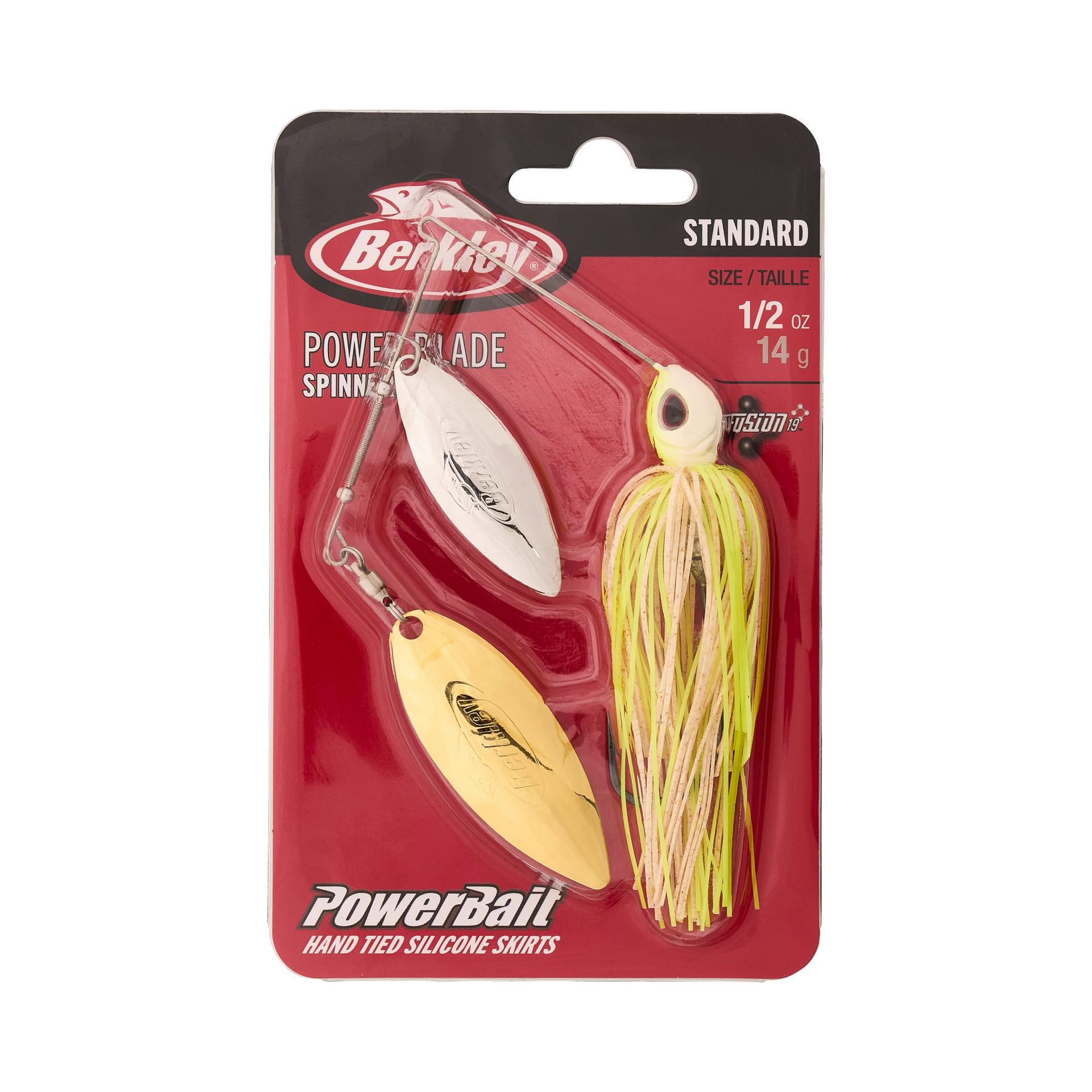 Berkley PowerBladeStandard 12WWSG WhiteChartreuse PKG | Berkley Fishing