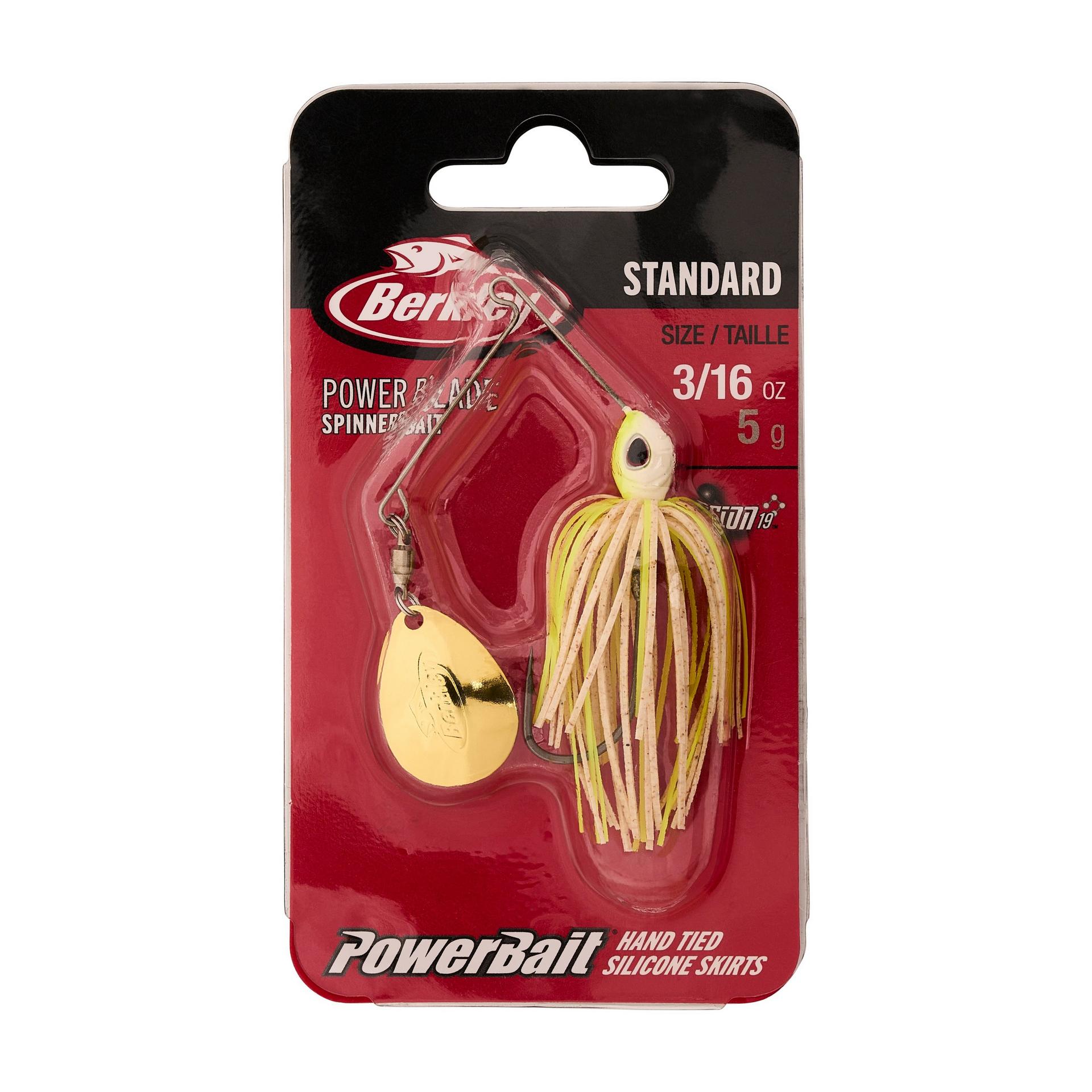 Berkley PowerBladeStandard 316CG WhiteChartreuse PKG | Berkley Fishing