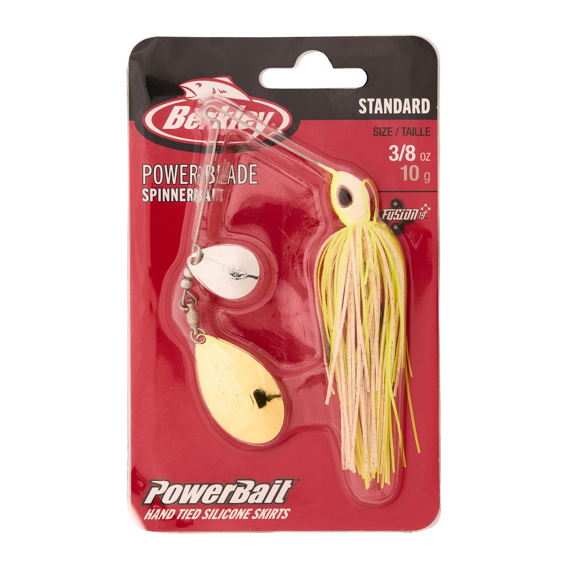 Berkley PowerBladeStandard 38CINSG WhiteChartreuse PKG | Berkley Fishing