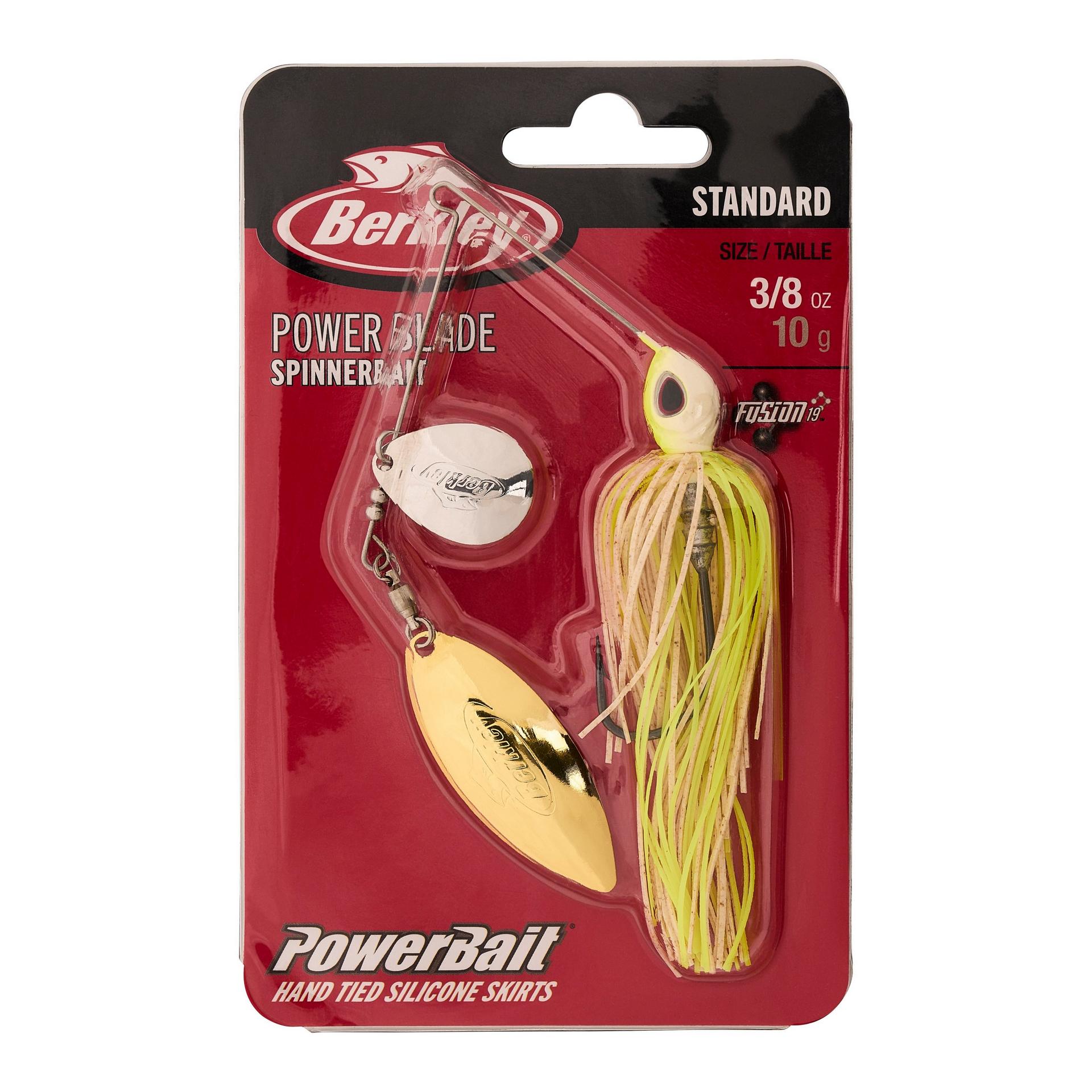 Berkley PowerBladeStandard 38CWLSG WhiteChartreuse PKG | Berkley Fishing