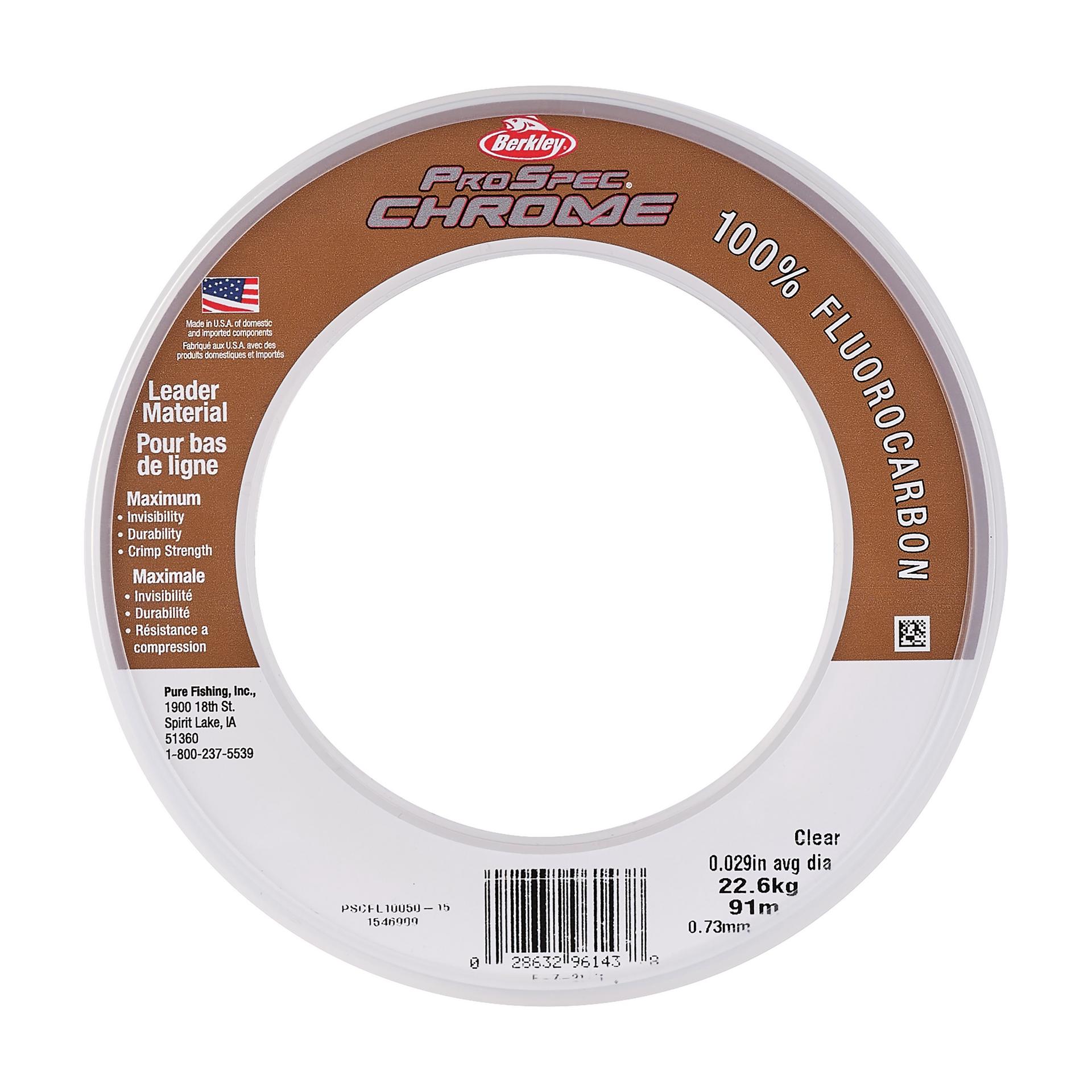 Berkley ProSpec Chrome 100% Fluoro Leader Berkley ProSpec Chrome 100% Fluoro Leader