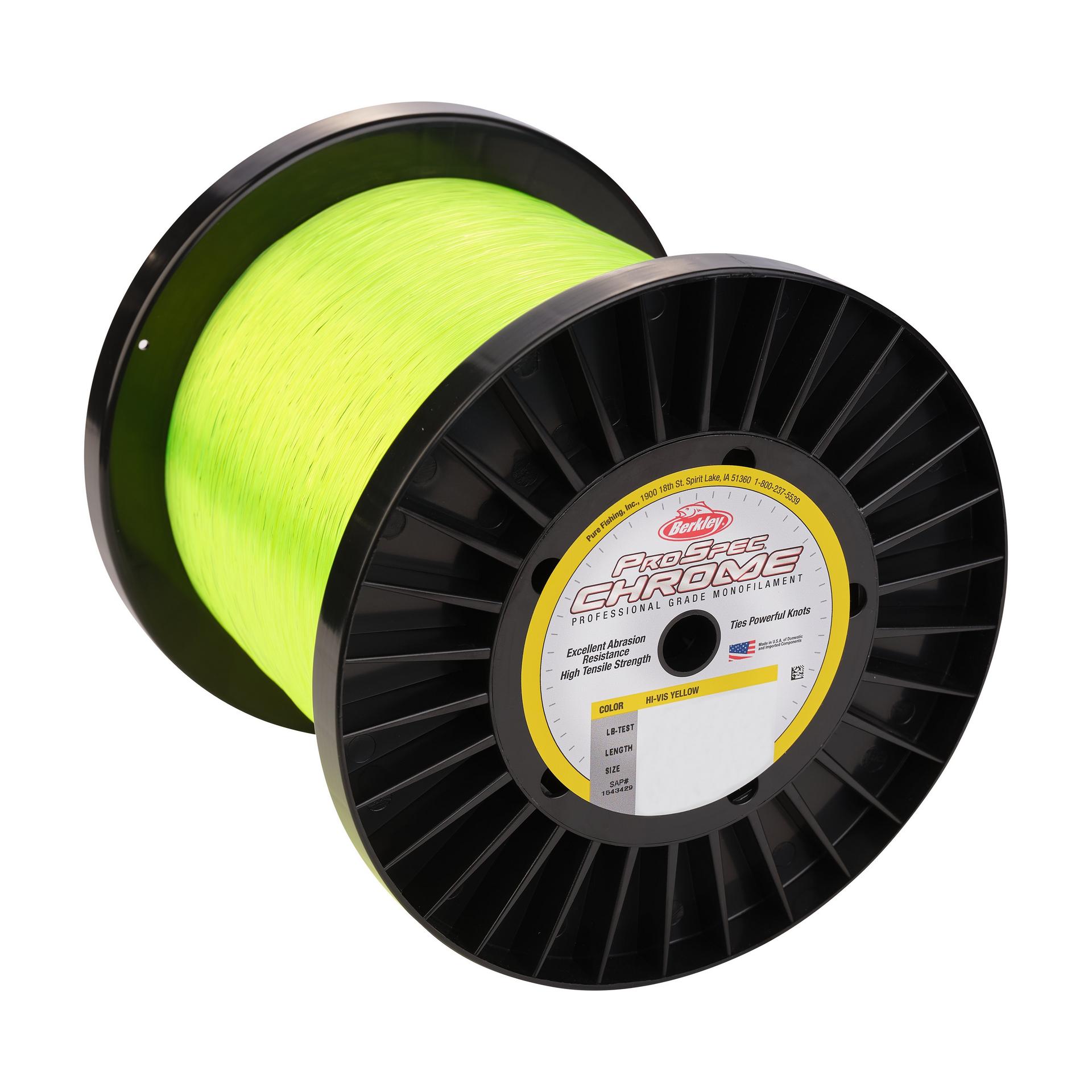 Berkley Pro Spec Chrome Bulk Large Hi-Vis Yellow alt4 | Berkley Fishing