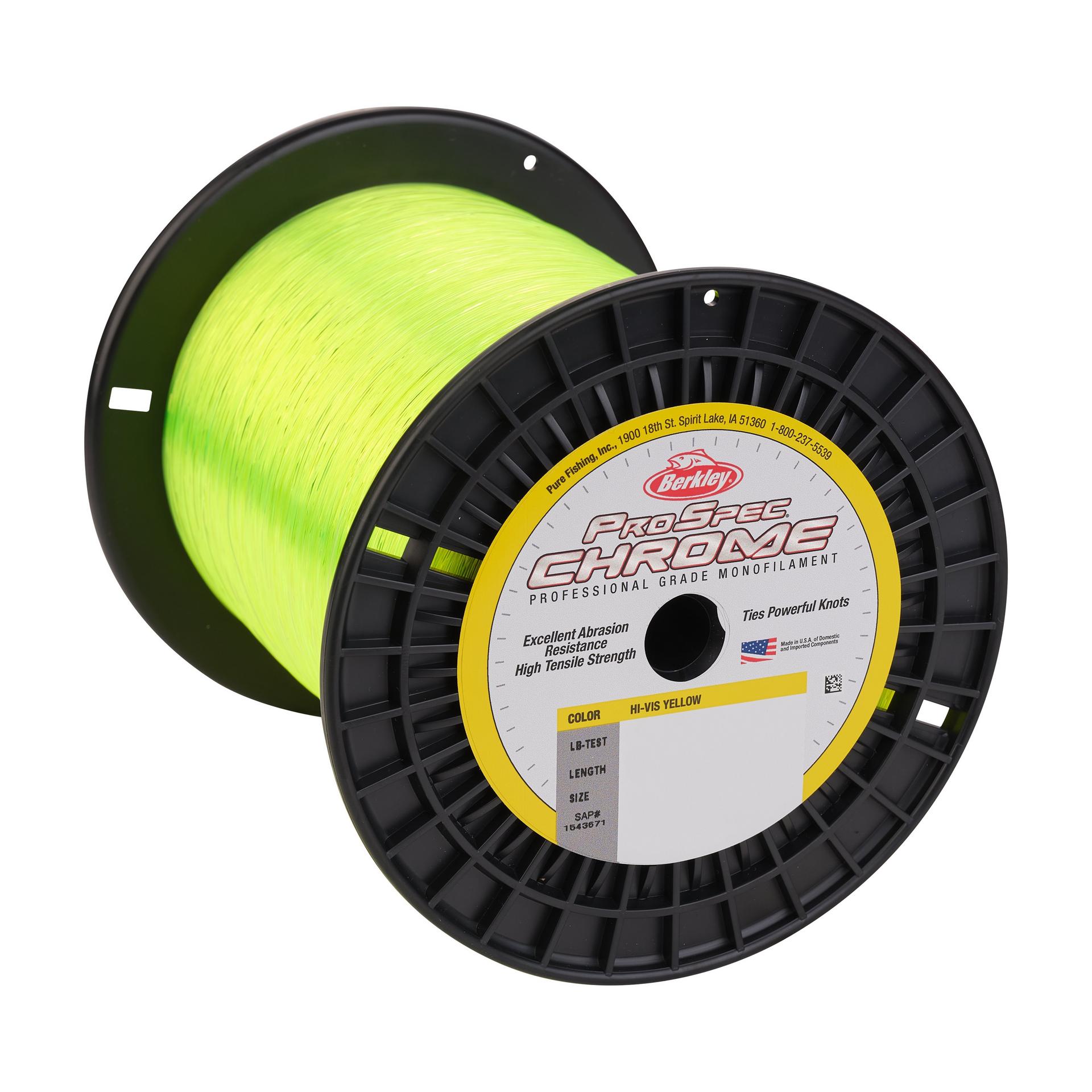 Berkley Pro Spec Chrome Bulk Medium Hi-Vis Yellow alt4 | Berkley Fishing