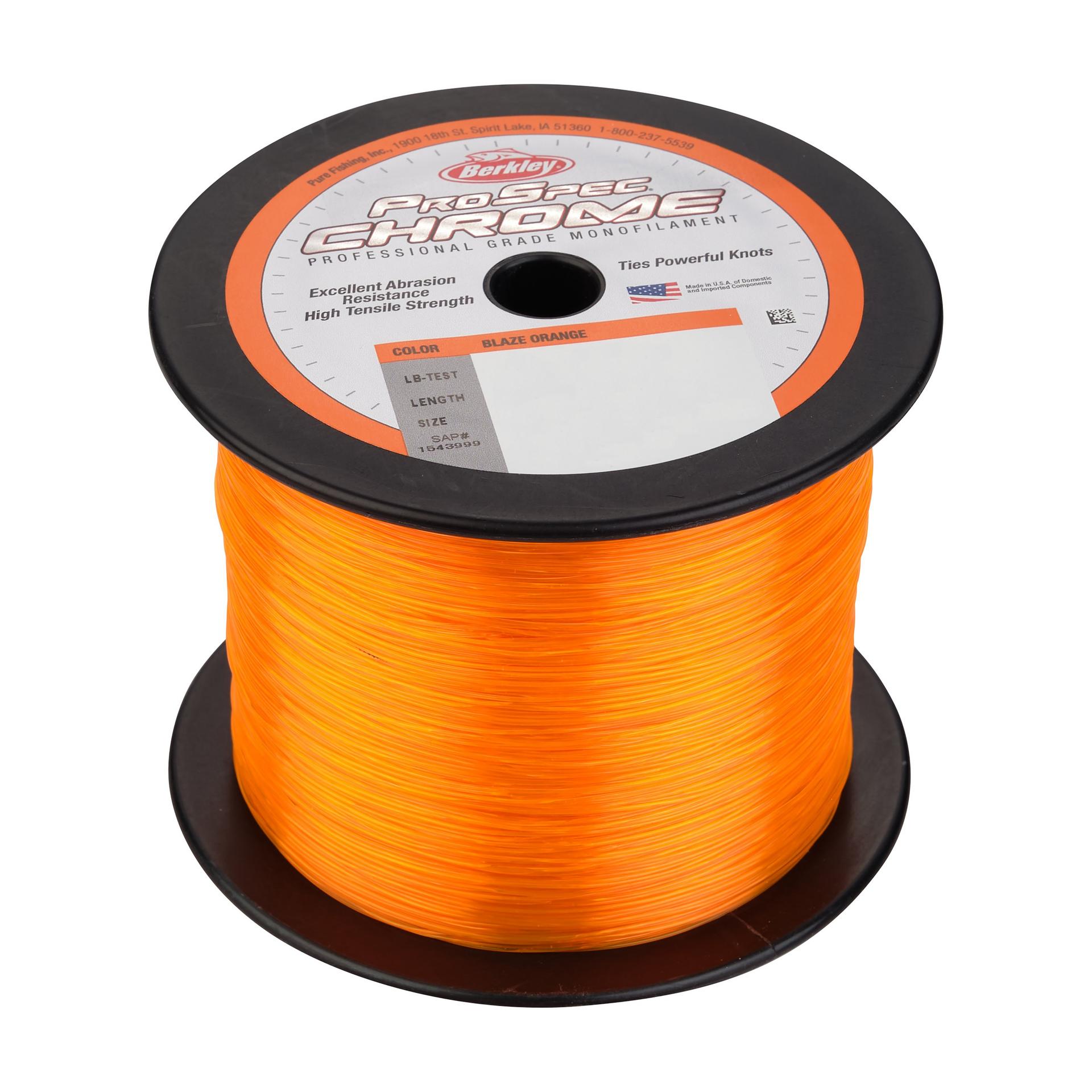 Berkley ProSpec Chrome Monofilament Fishing Line - Blaze Orange Berkley ProSpec Chrome Monofilament Fishing Line - Blaze Orange