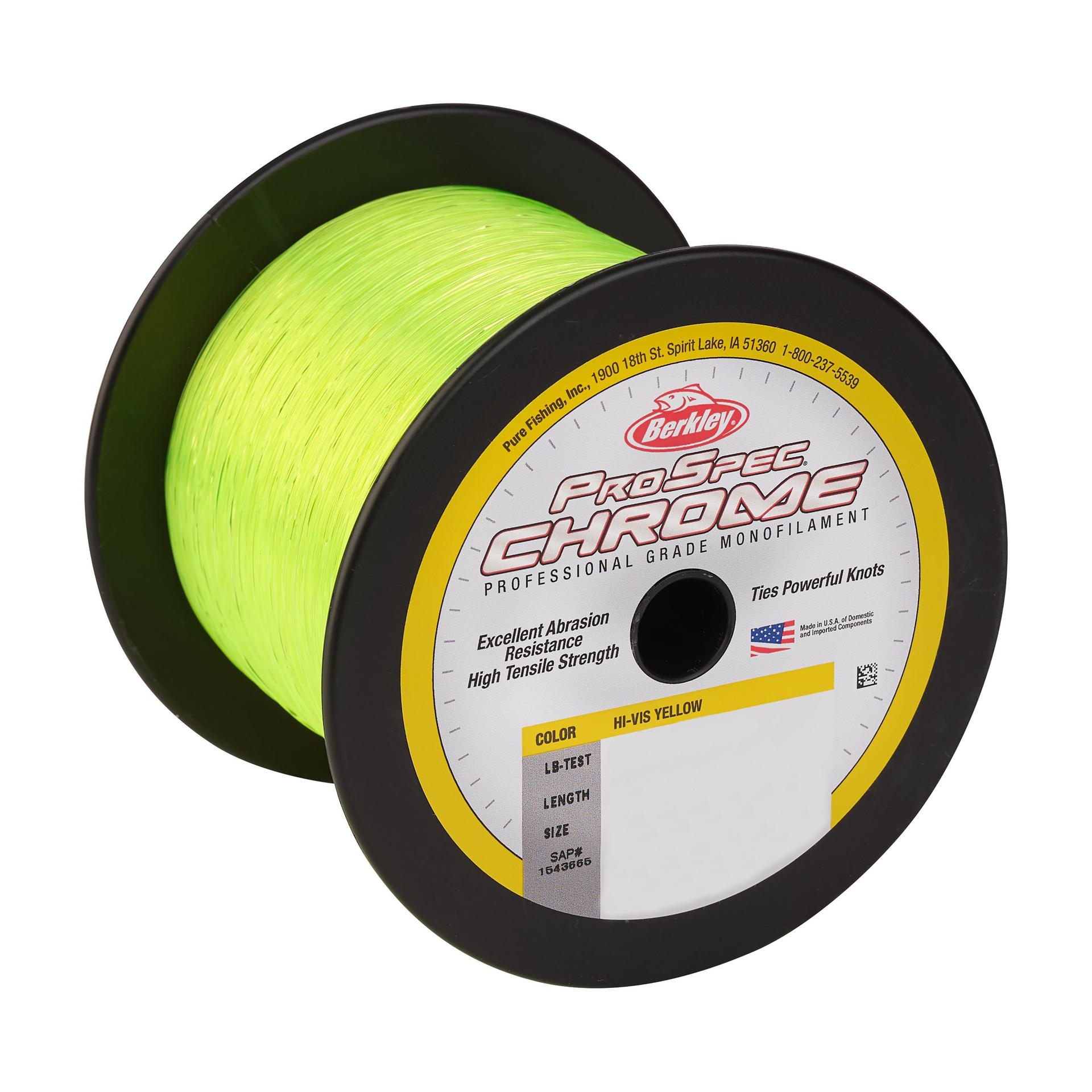 Berkley Pro Spec Chrome Bulk Small Hi-Vis Yellow alt4 | Berkley Fishing