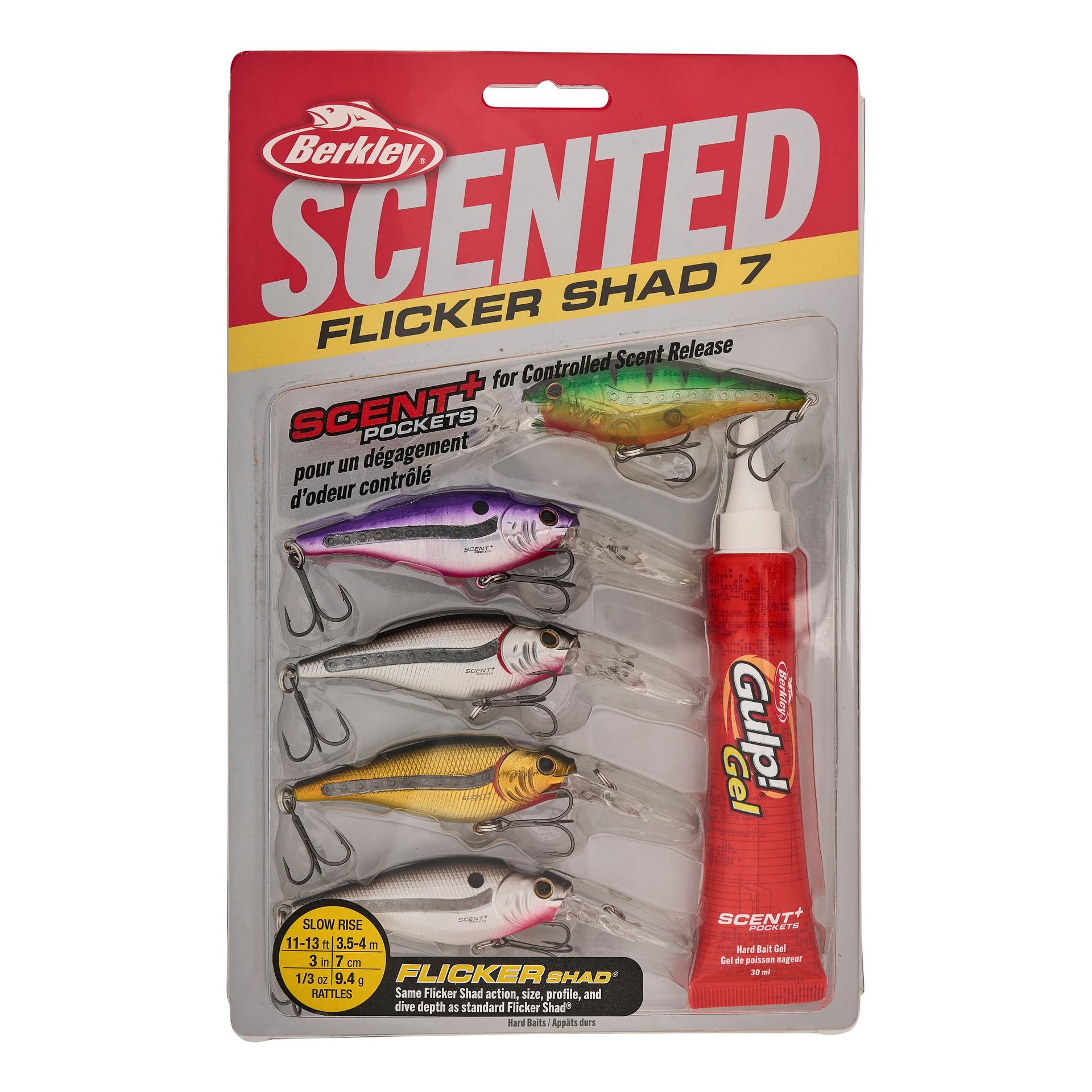 Scented Flicker Shad® Baitfish Pack