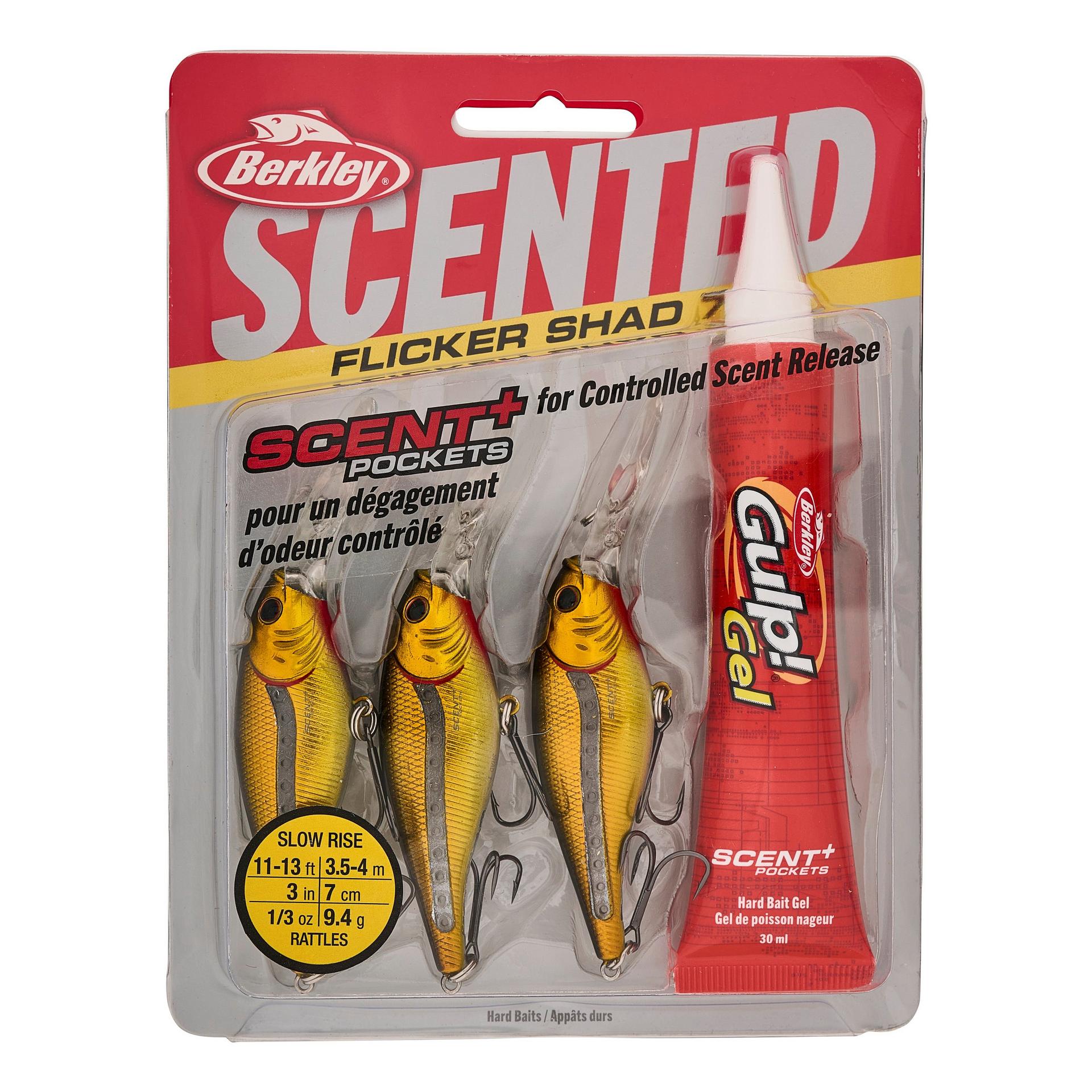 Scented Flicker Shad® Pro Pack