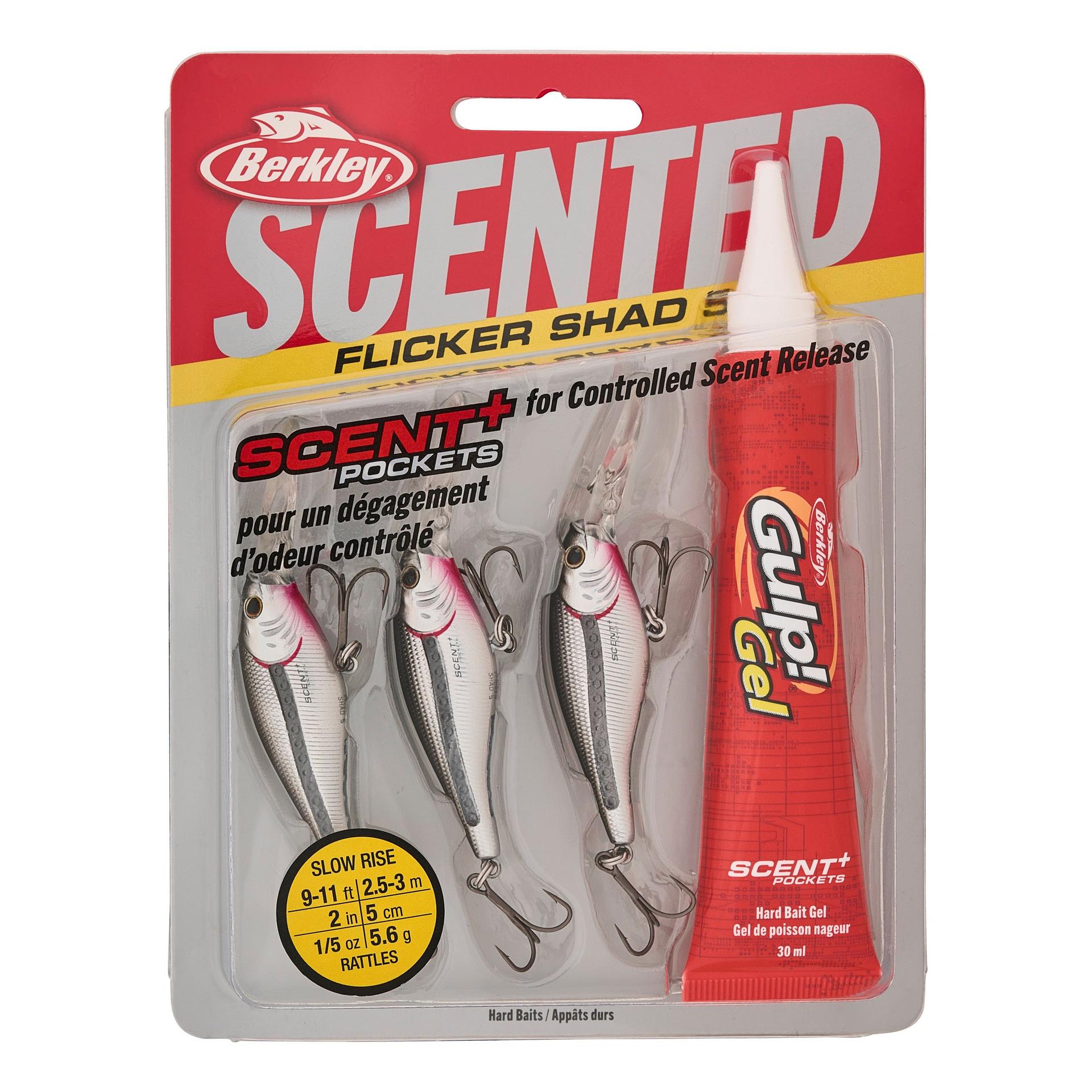 Scented Flicker Shad® Pro Pack