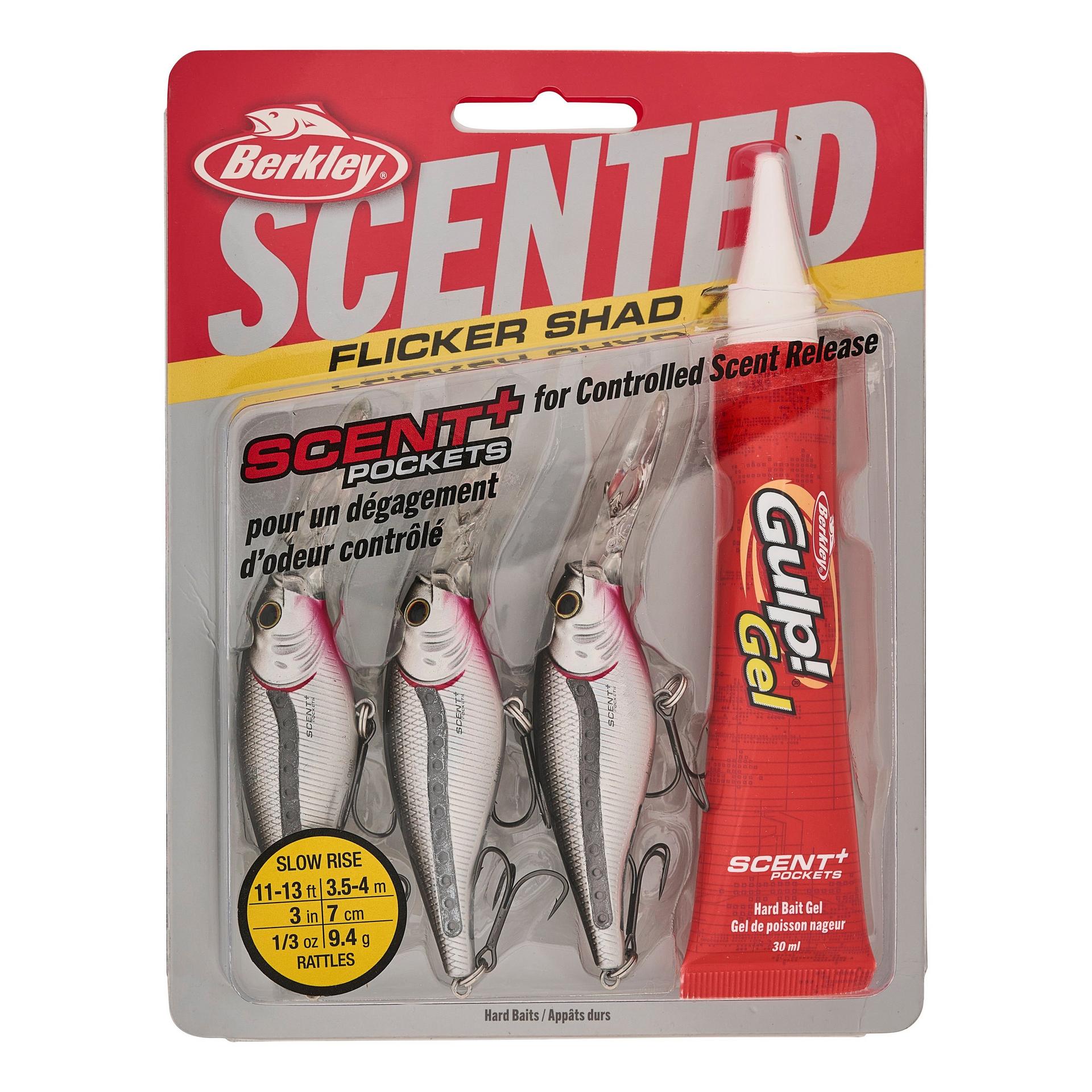 Scented Flicker Shad® Pro Pack