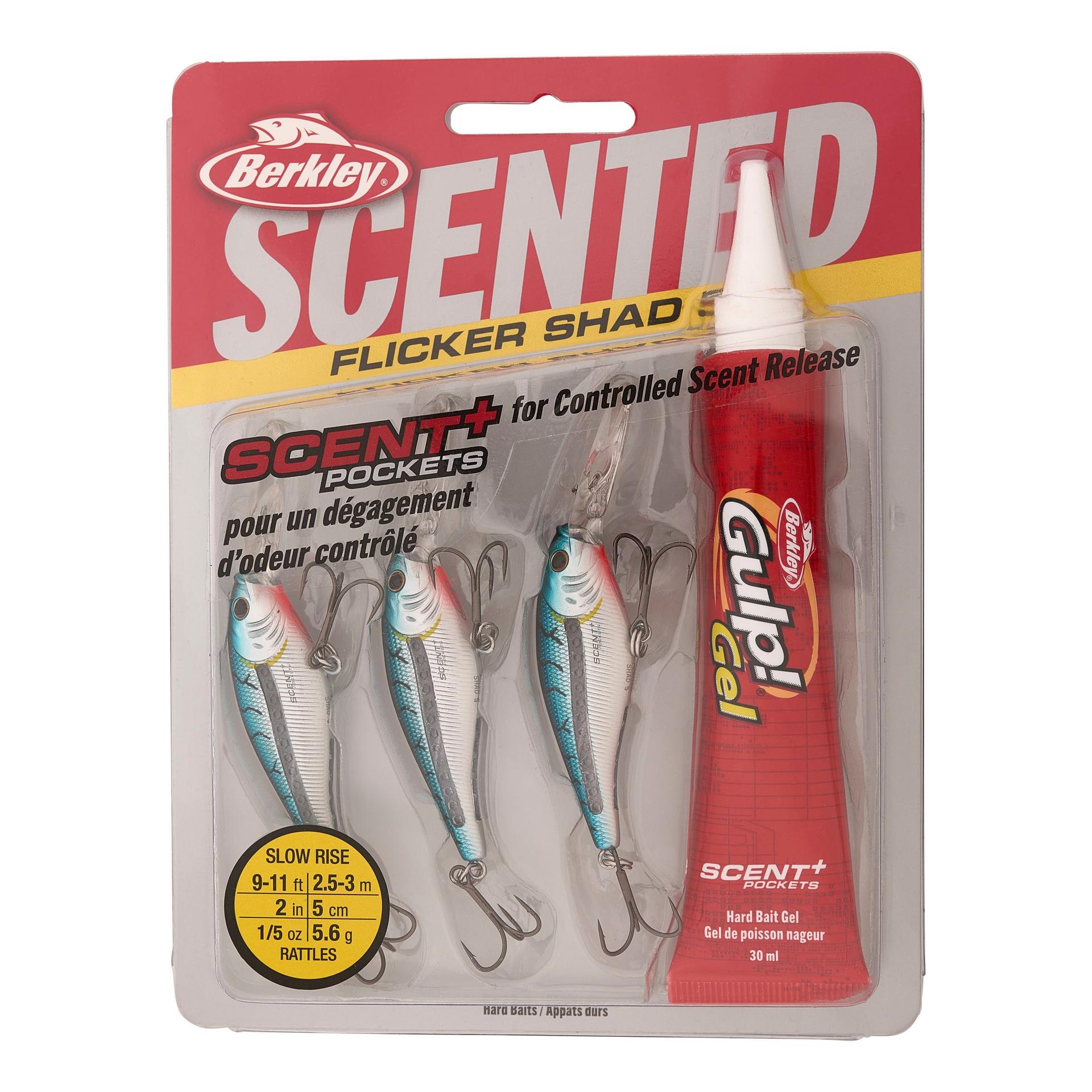 Scented Flicker Shad® Pro Pack