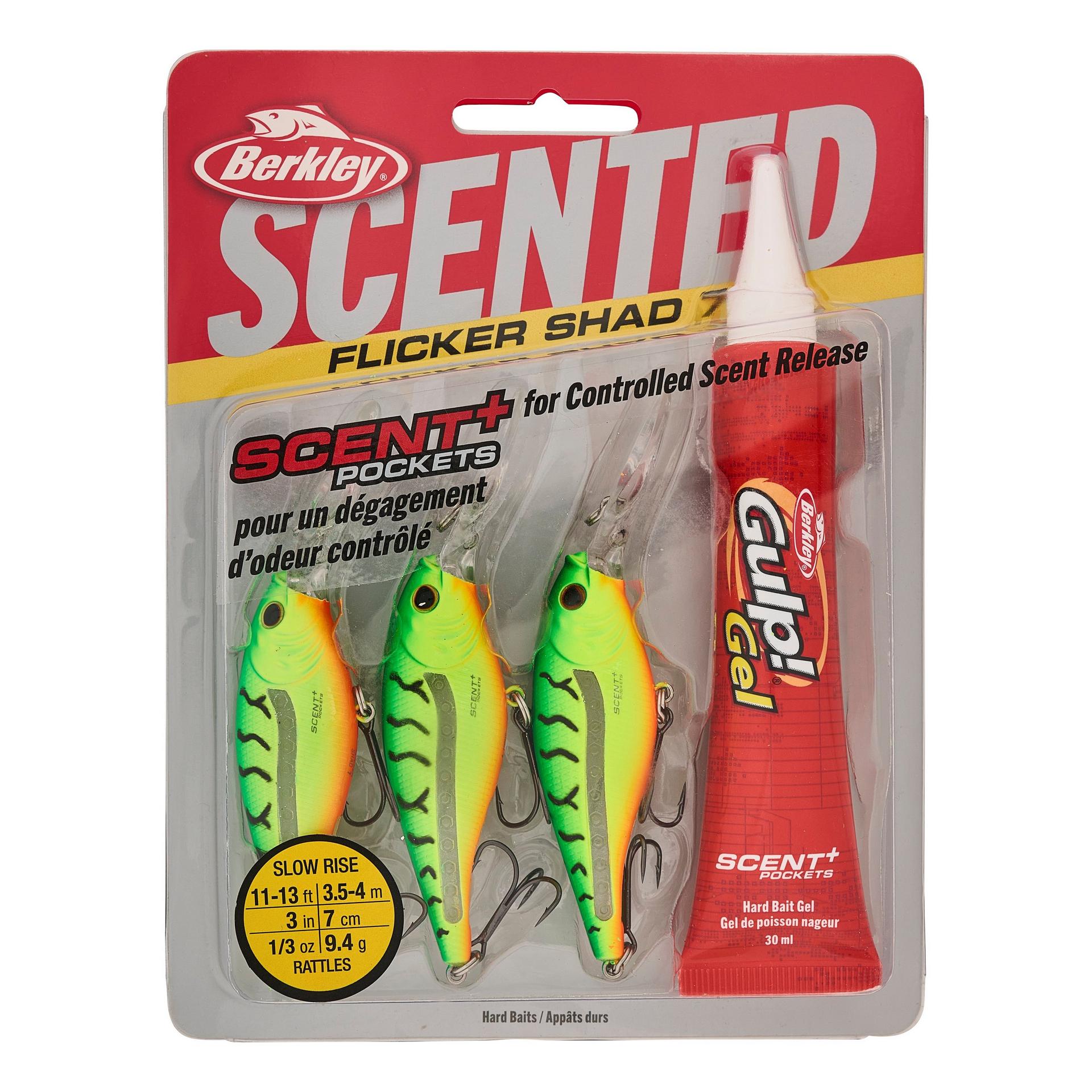 Scented Flicker Shad® Pro Pack