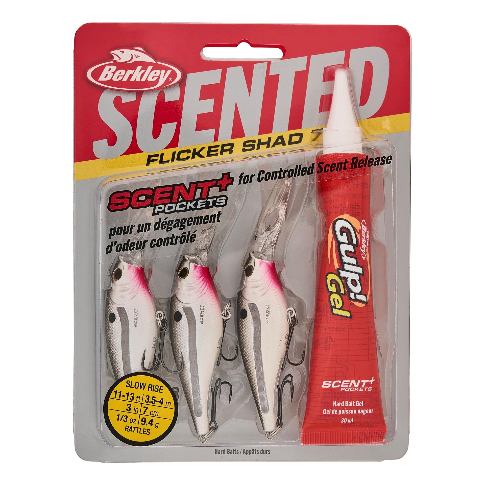 Scented Flicker Shad® Pro Pack