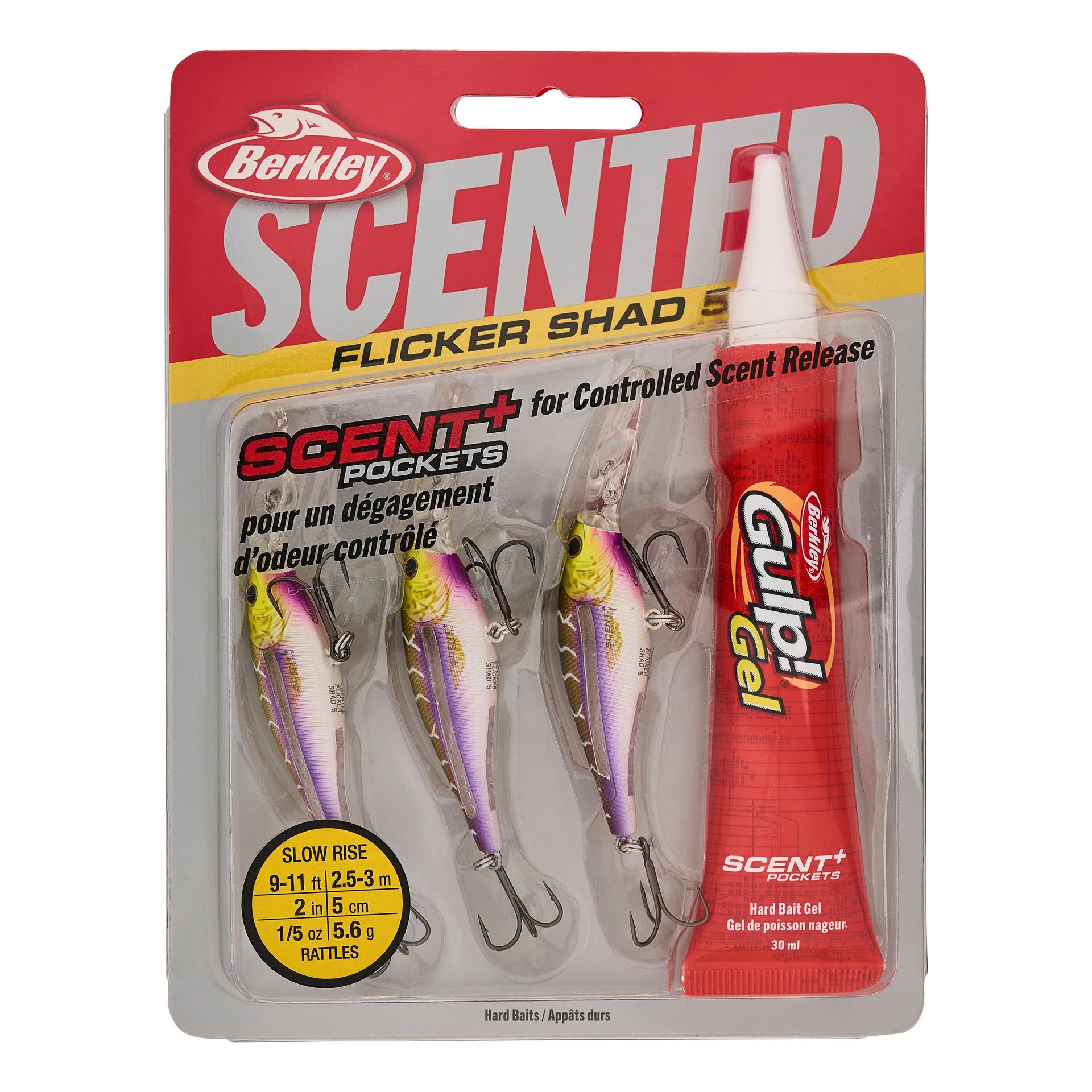 Scented Flicker Shad® Pro Pack