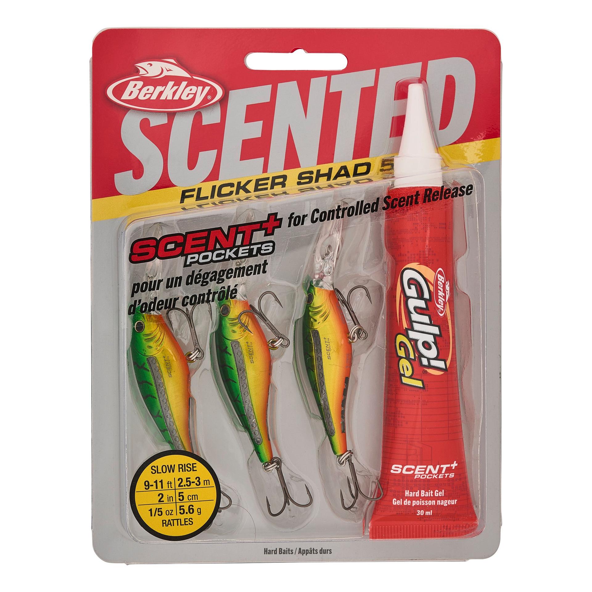 Scented Flicker Shad® Pro Pack