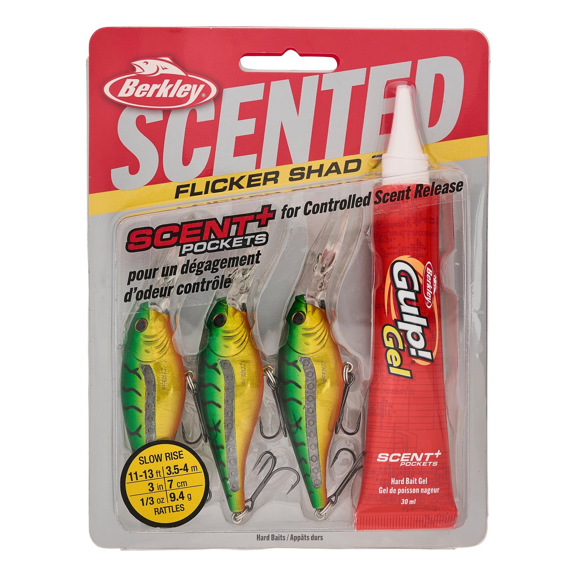 Scented Flicker Shad® Pro Pack