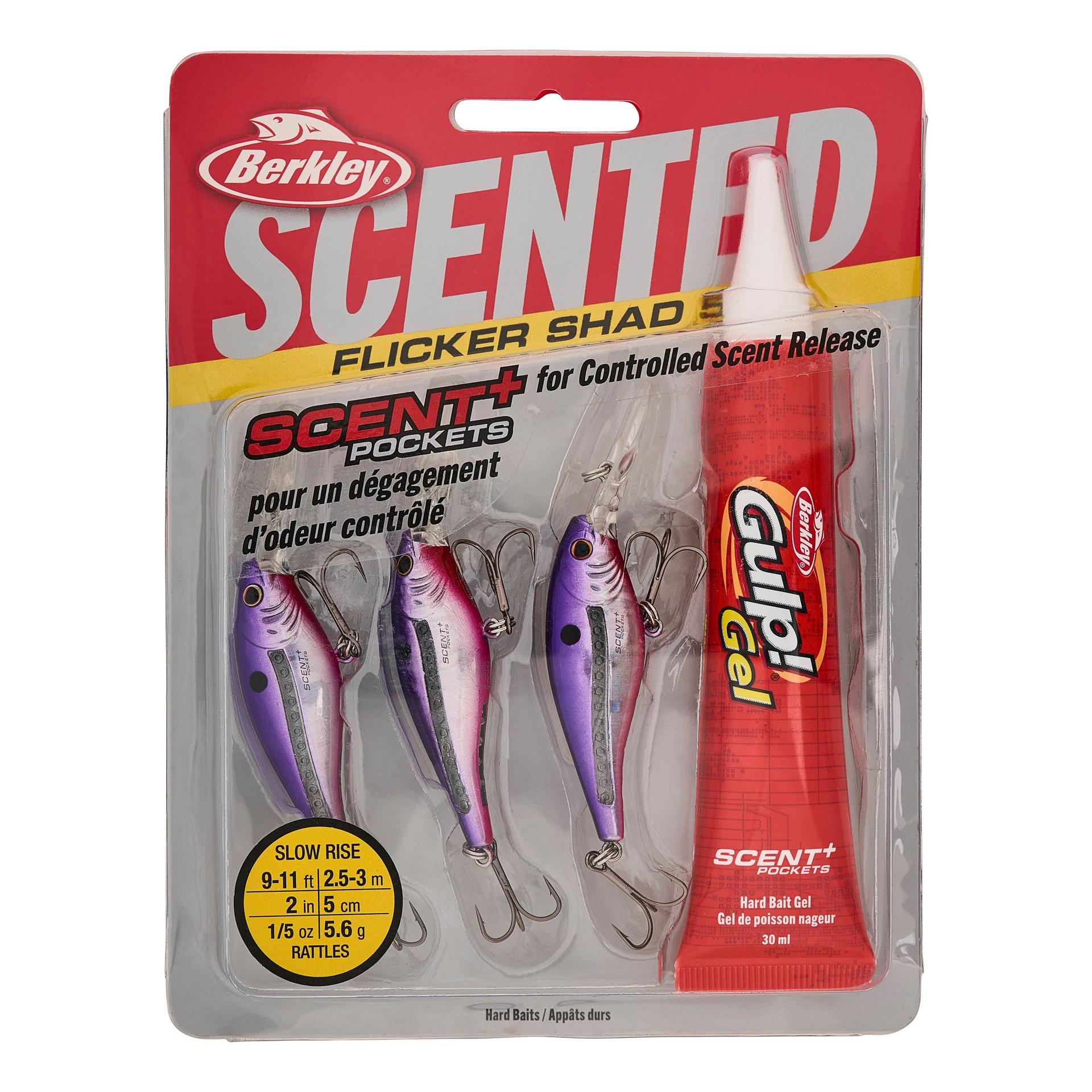 Scented Flicker Shad® Pro Pack