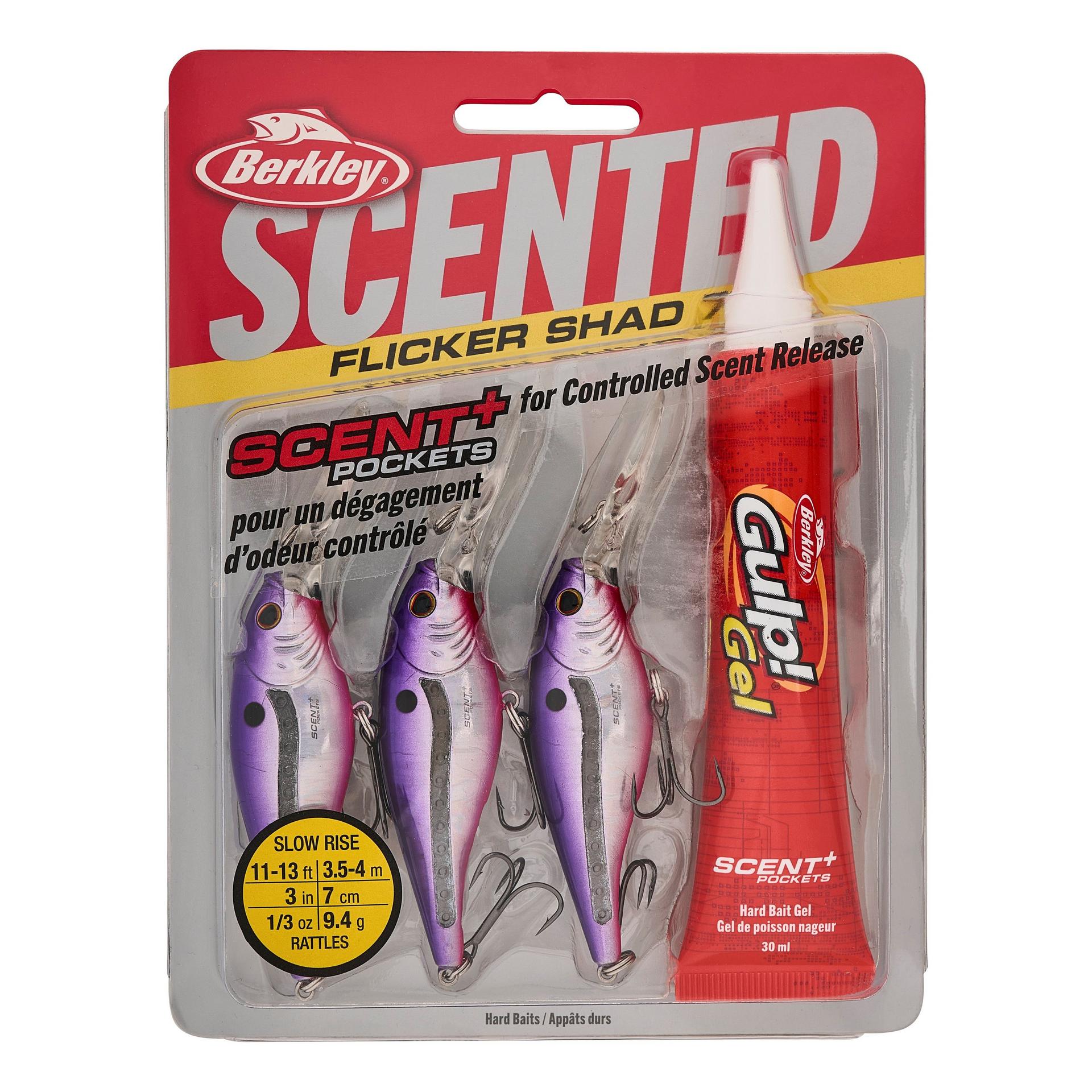 Scented Flicker Shad® Pro Pack