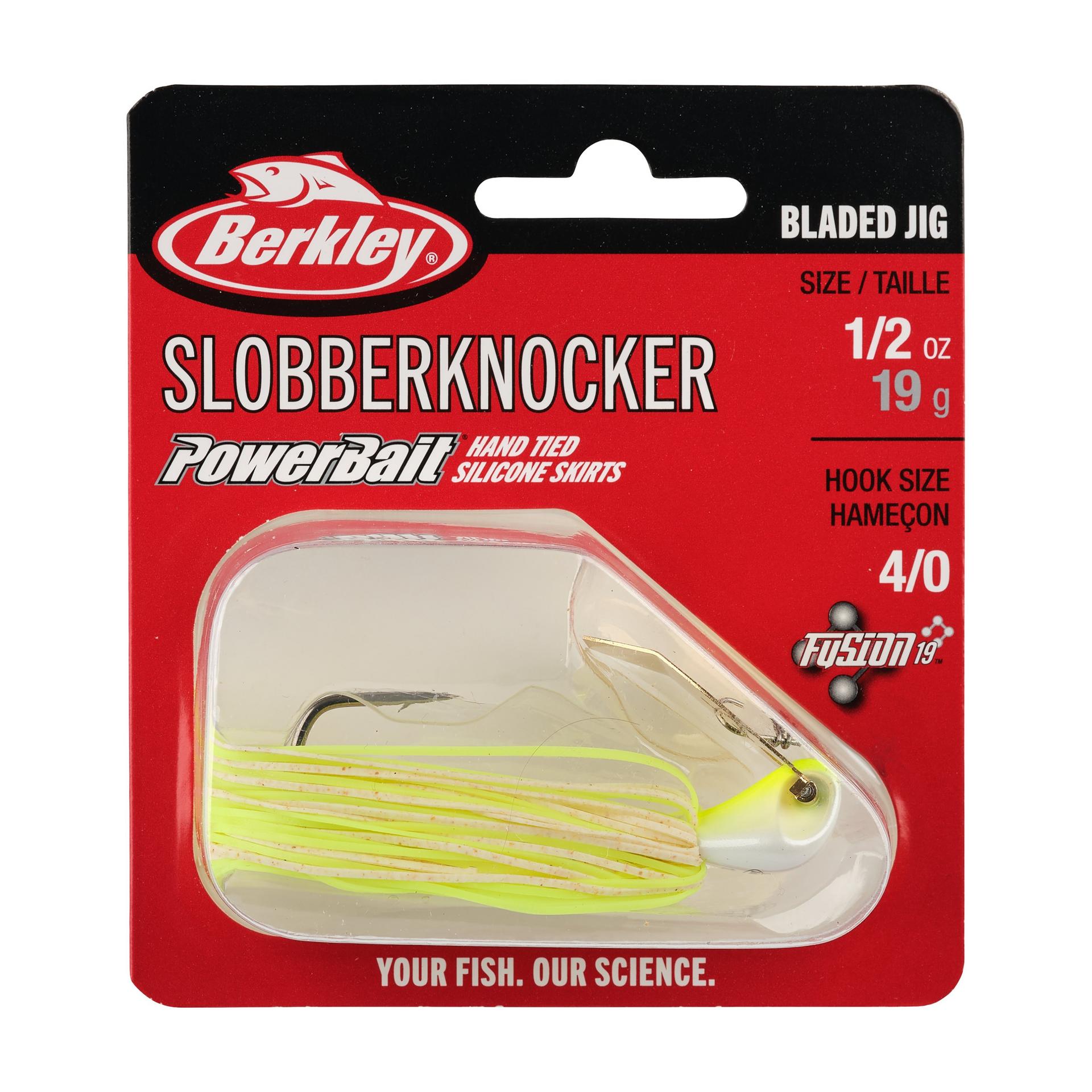 Berkley SlobberKnocker 1 2oz WhiteChartreuse PKG | Berkley Fishing