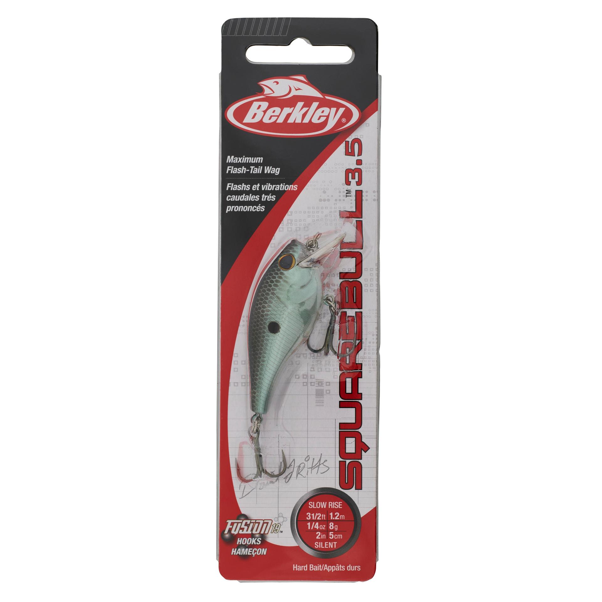 Berkley Squarebull GreenShad 35 PKG | Berkley Fishing